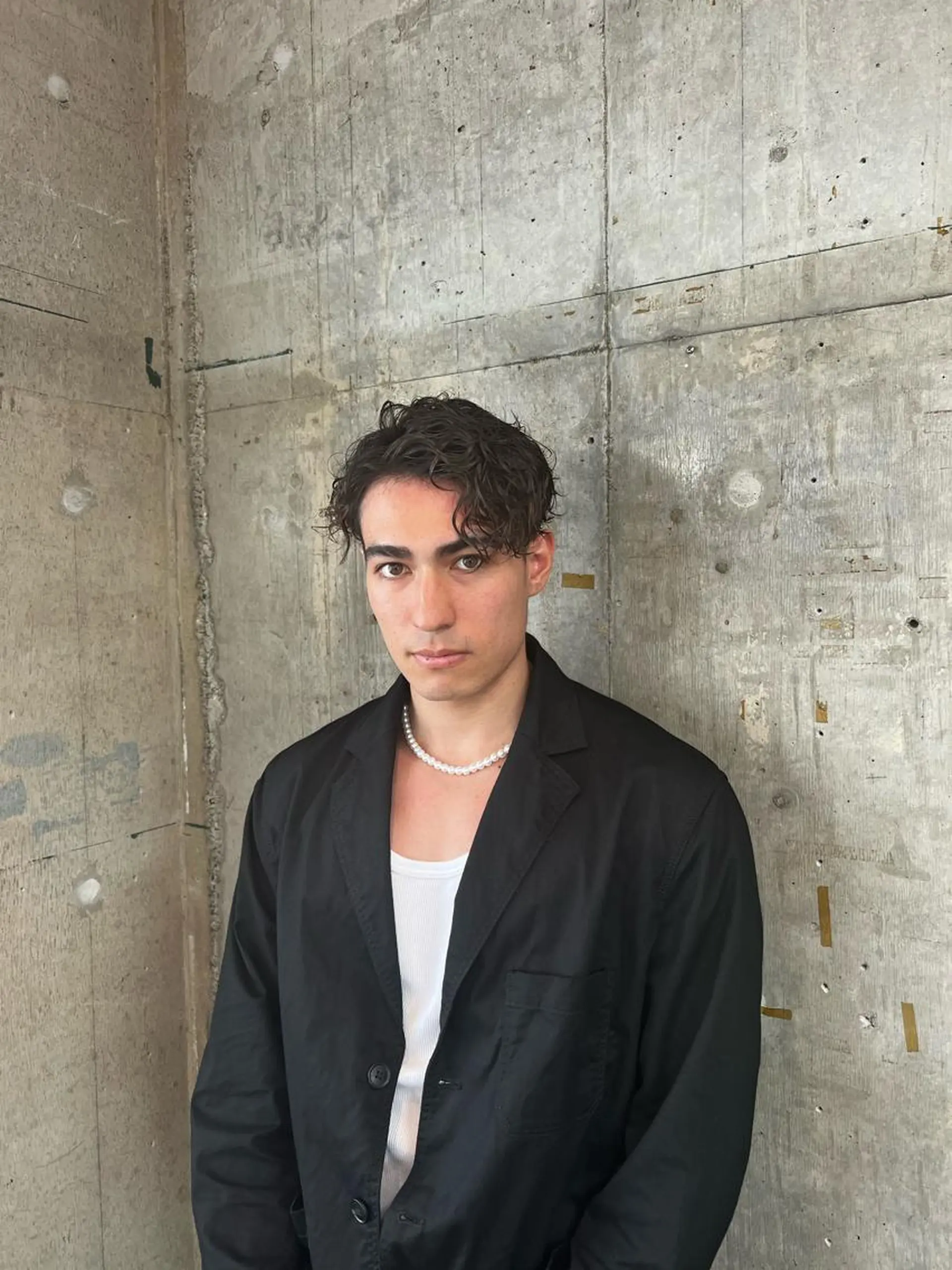 ショート カラー パーマ メンズ メンズパーマ ツイストスパイラルパーマ スパイラルパーマ カット メンズパーマ /SUNAOのヘアスタイル