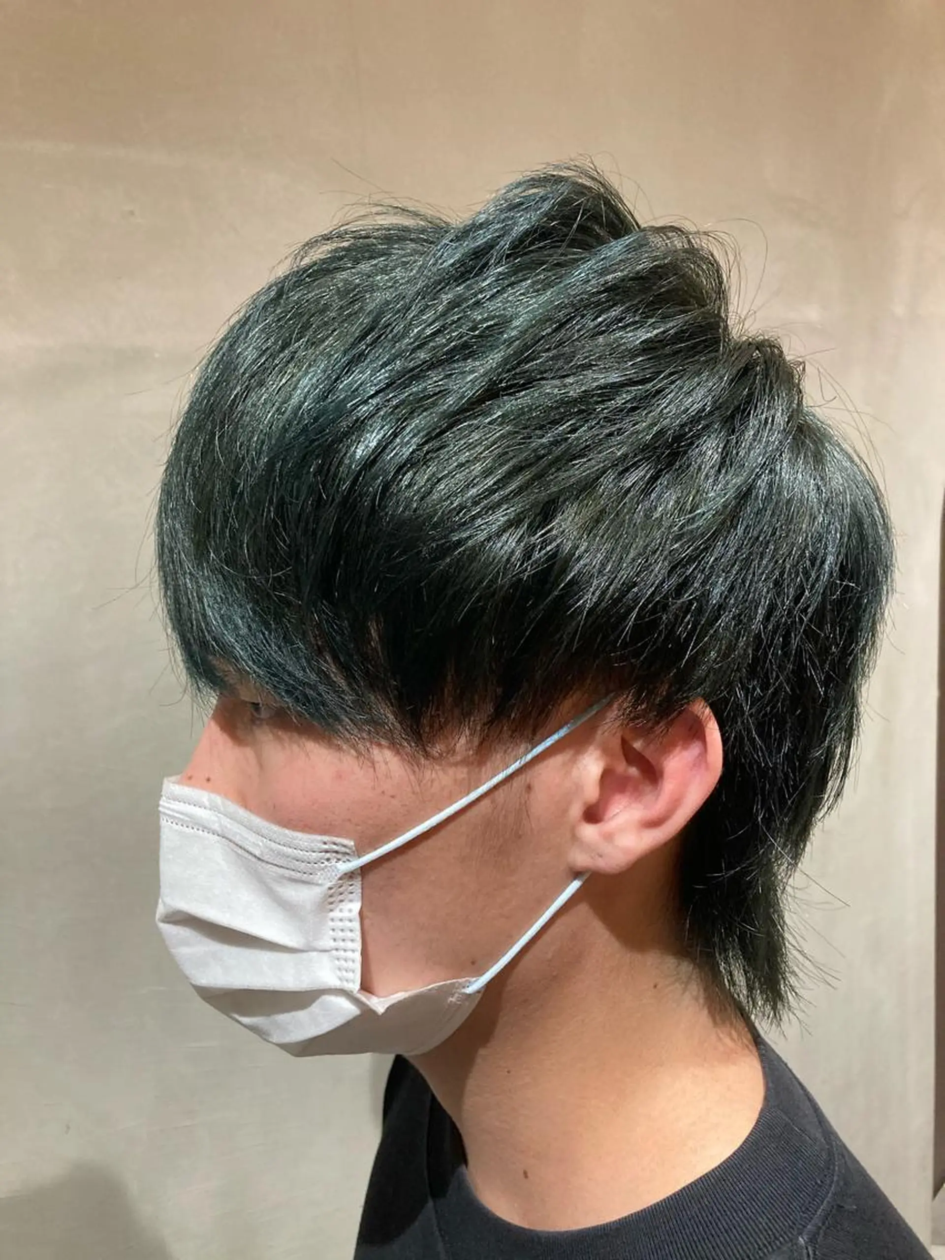 ショート カラー メンズ ヘアカラー 髪質改善/痛ませ ないカラー/西村航大のヘアスタイル