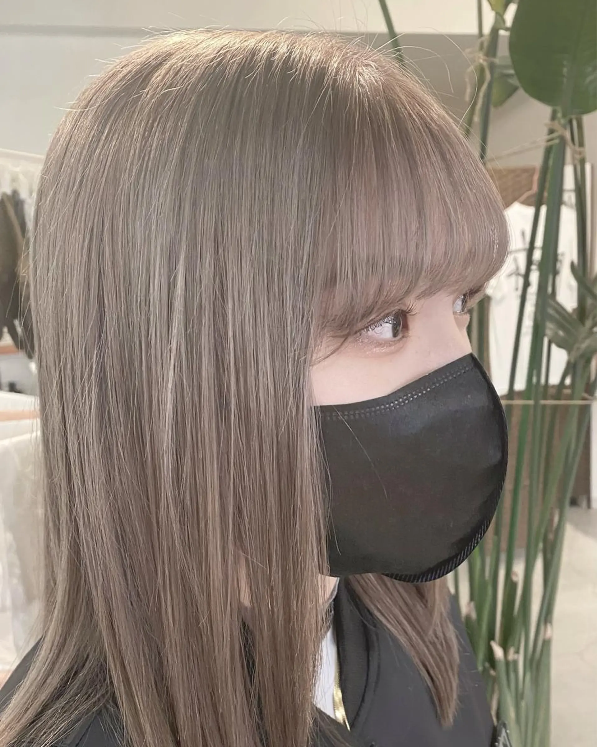 ミディアム 内野 友貴のヘアスタイル