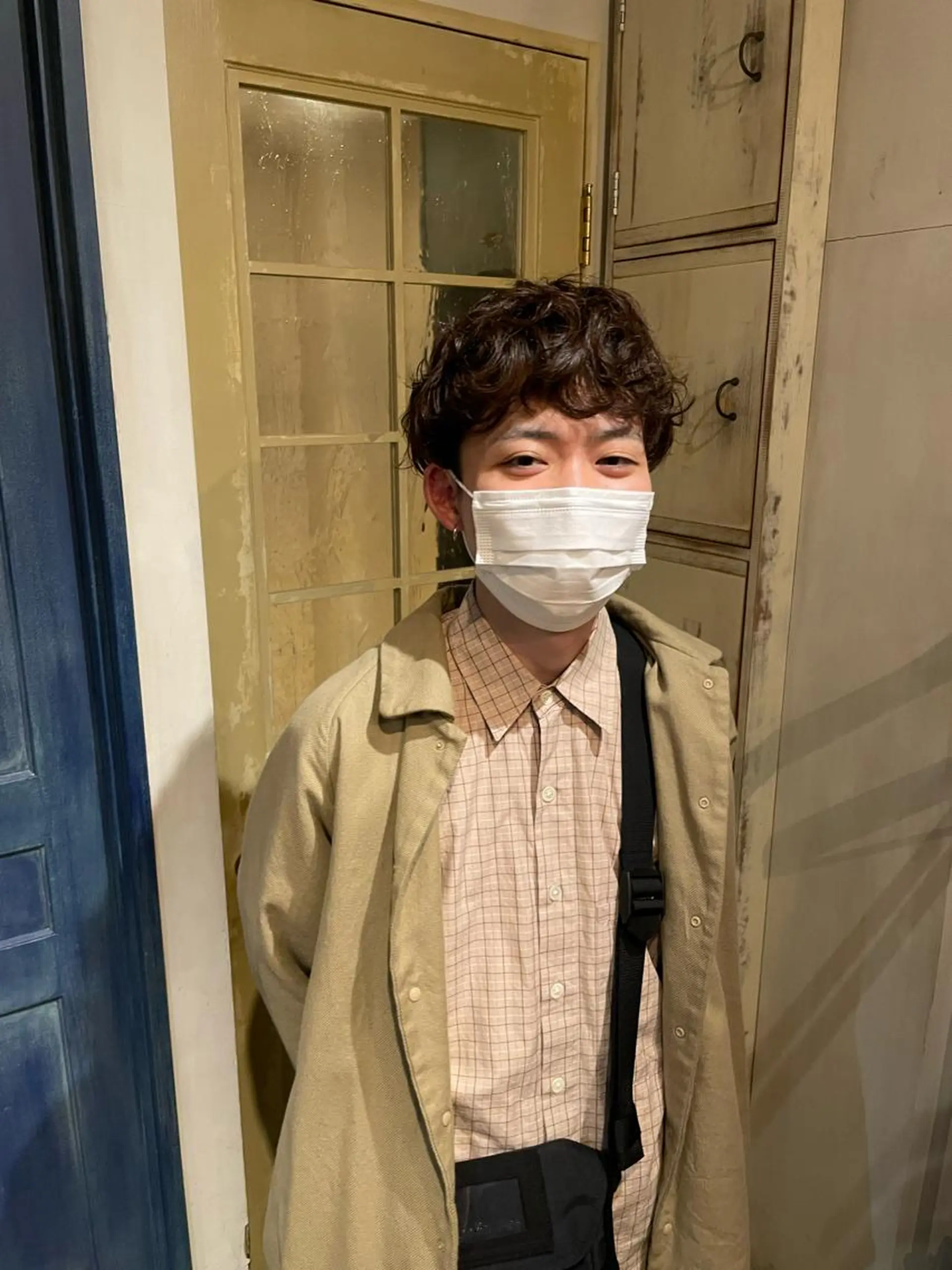 ショート メンズ マッシュ メンズパーマ 山本 優志のヘアスタイル