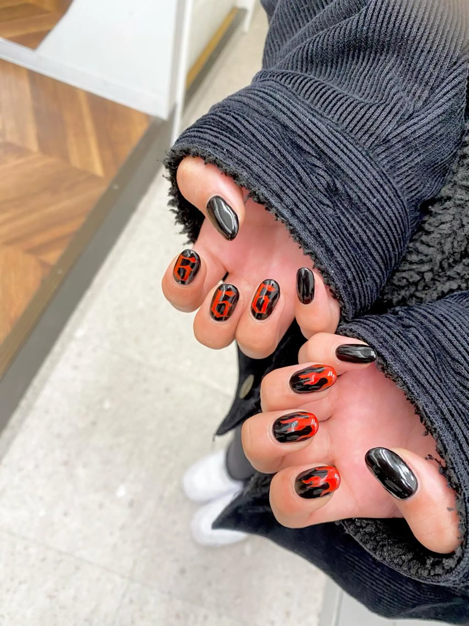 ネイル ハンドネイル レイヤーカット/ 髪質改善/羽柴りくのヘアスタイル