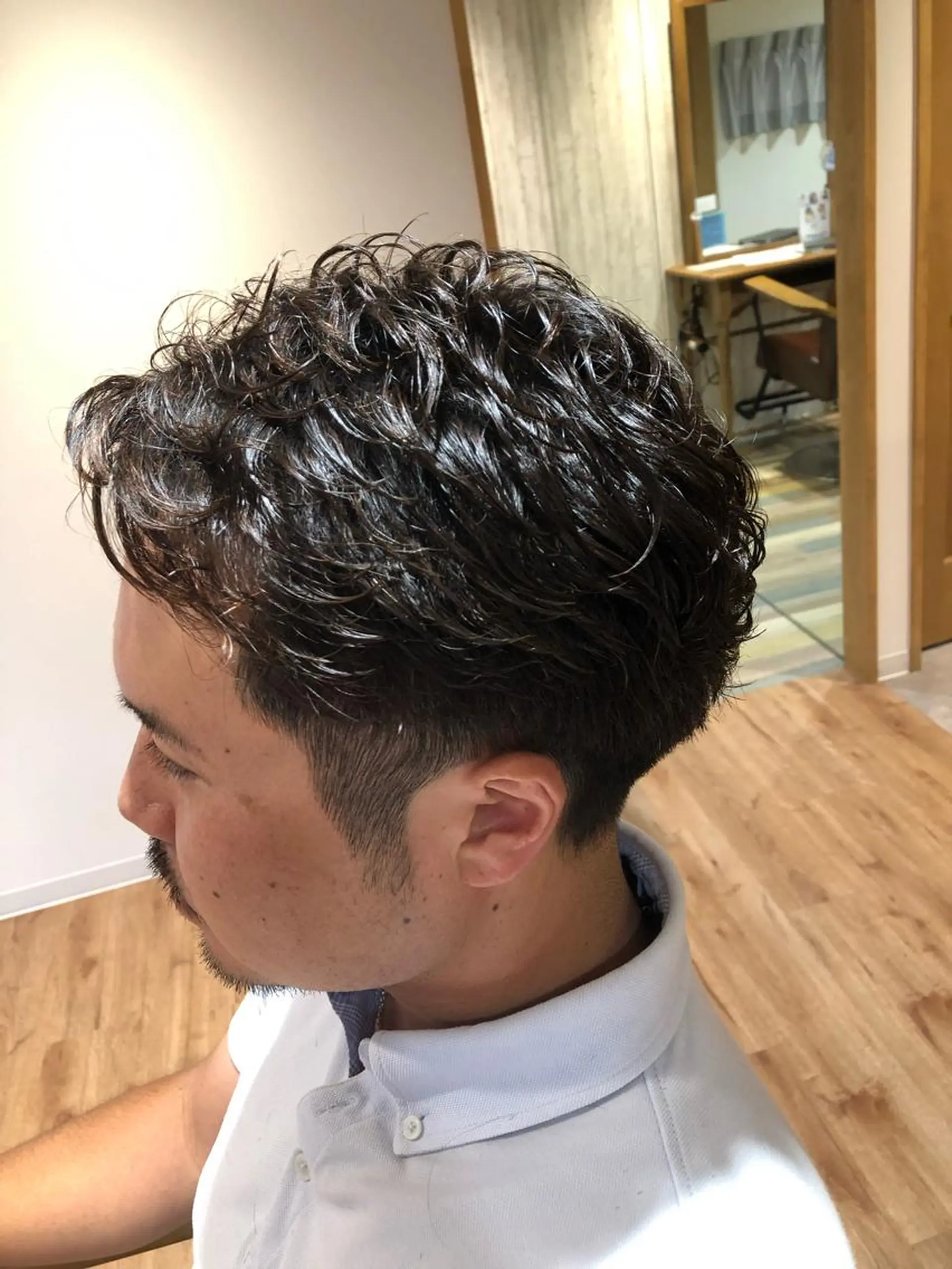 メンズ ビジネス メンズパーマ Live店長 yumenaのヘアスタイル