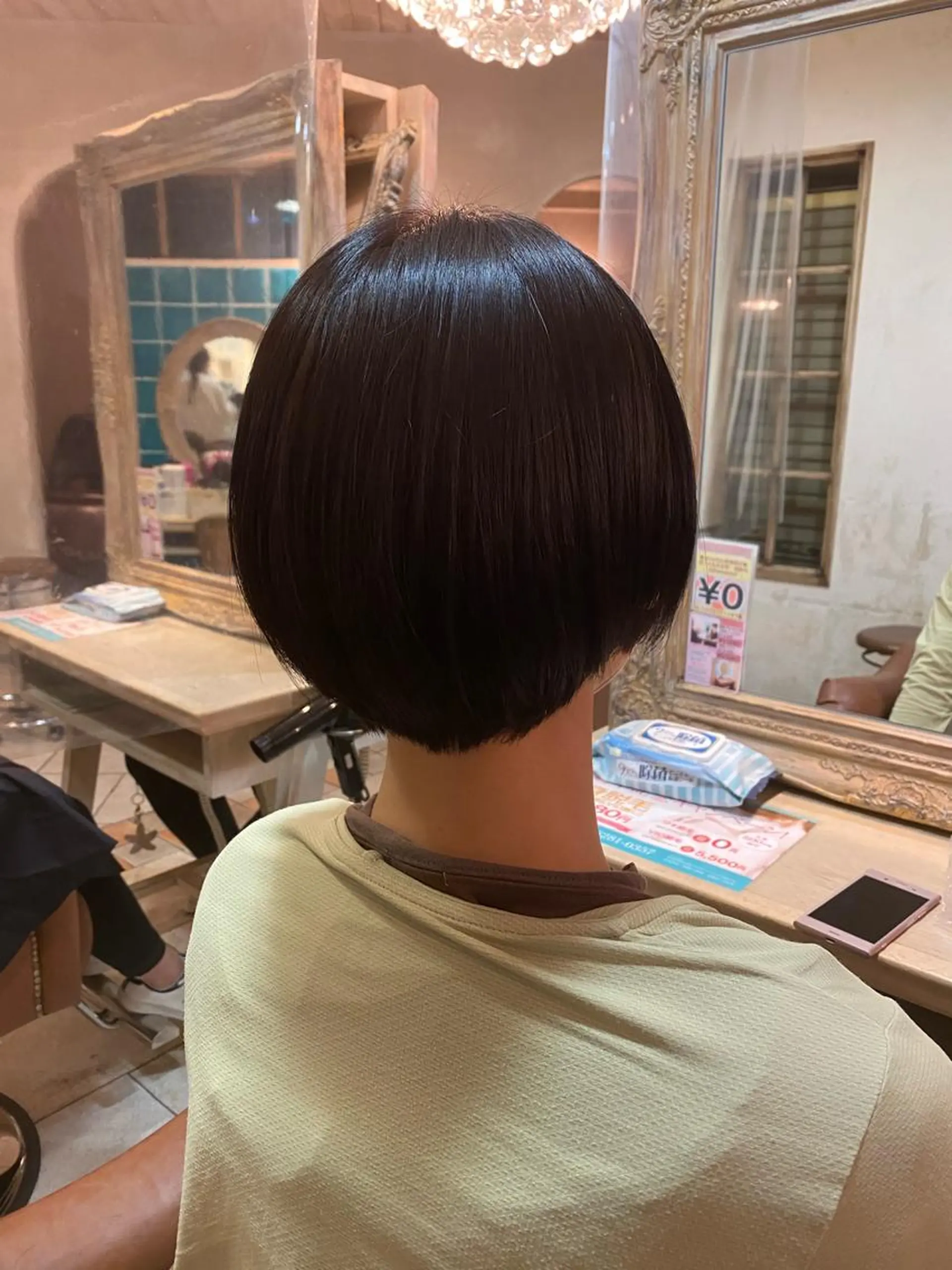 ショート 井上 日菜乃のヘアスタイル