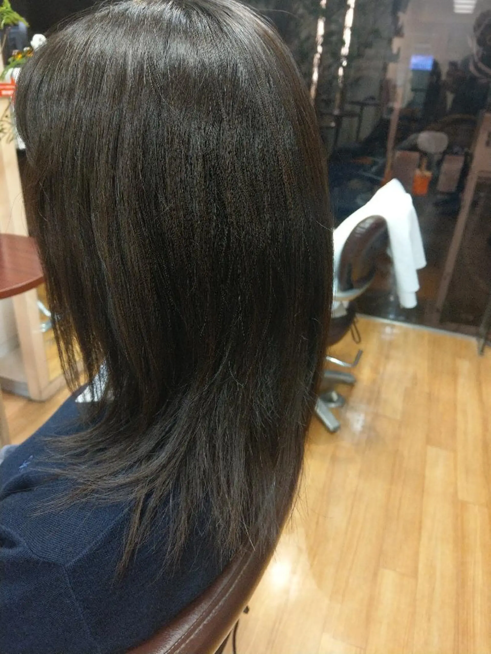 ロング 小顔カット カット Uketoru 横田健のヘアスタイル