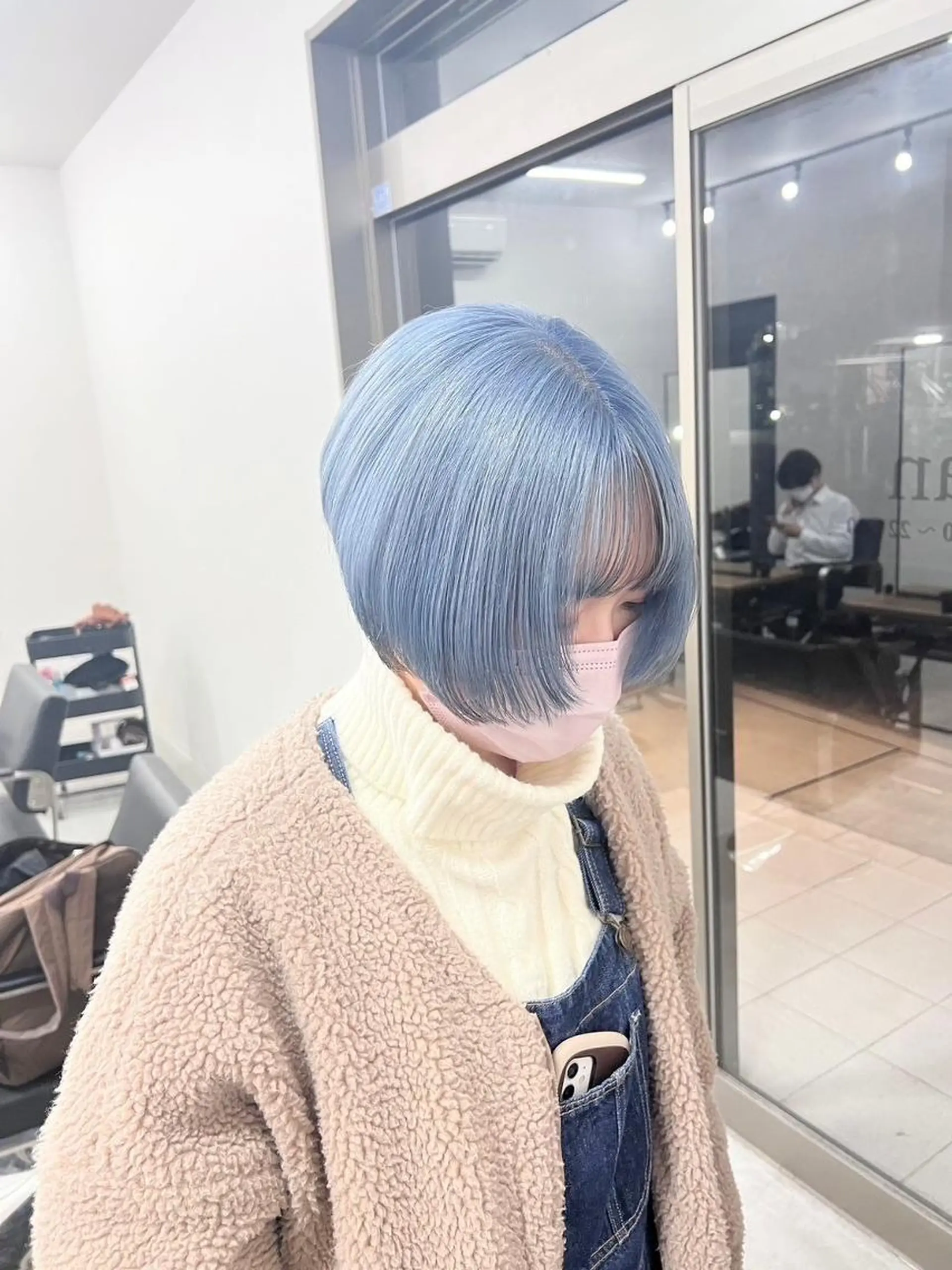 カラー ブリーチソムリエ認定 梅田茶屋町Eir辻のヘアスタイル