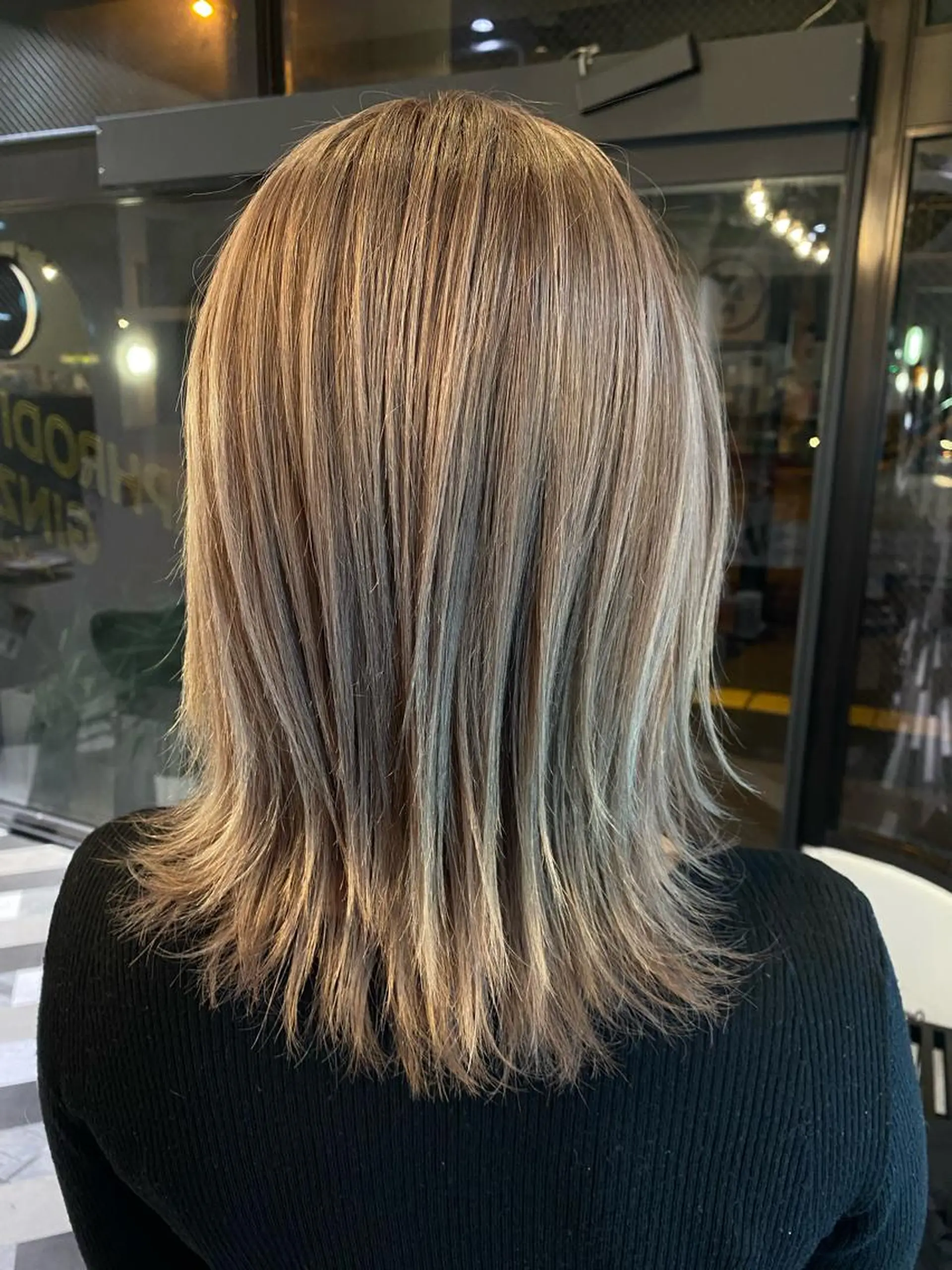 ミディアム カット ヘアカラー トリートメント APHRODITE マスダのヘアスタイル