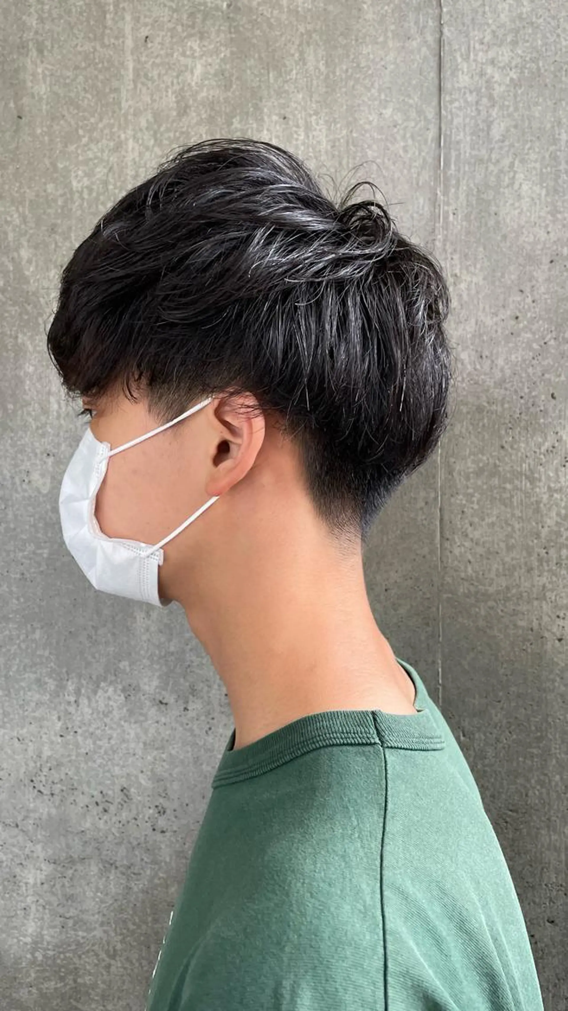 パーマ メンズ もりたみかこ 美容師お休み中のヘアスタイル