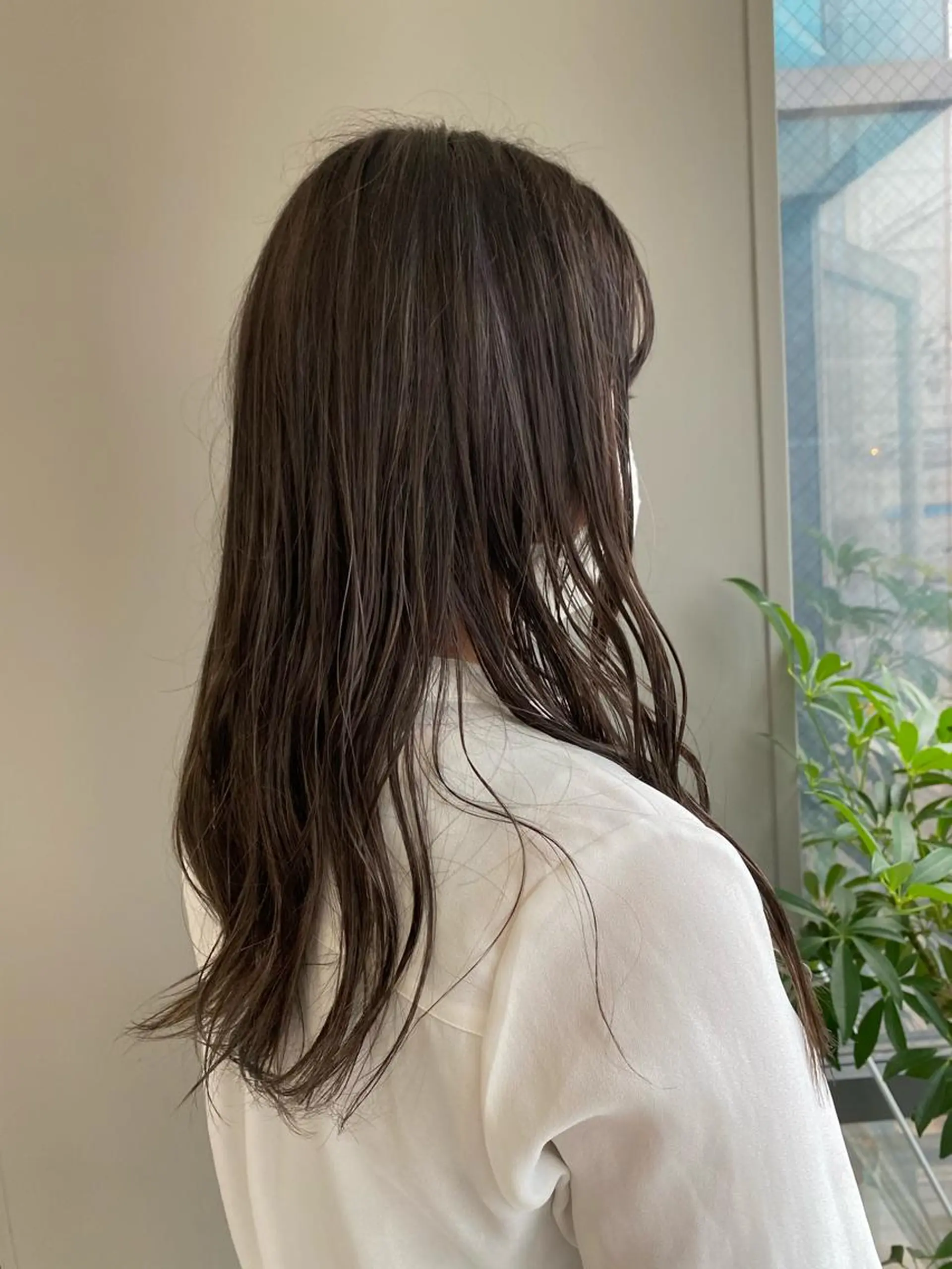 ミディアム カラー ヘアアレンジ ハイライトカラー ハイライト ボブ /ニュアンス/ satomi🧸💖のヘアスタイル