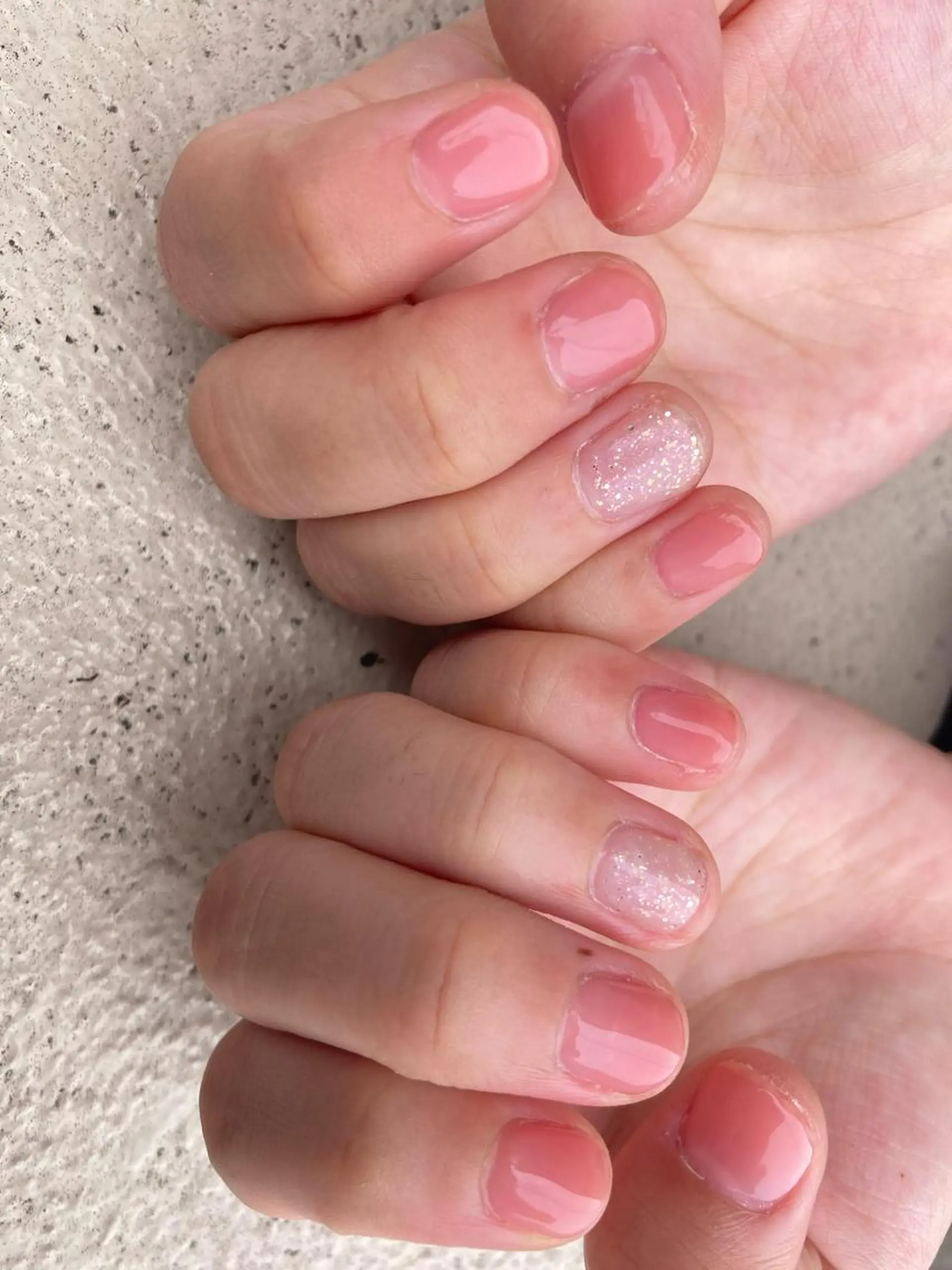 ショート ネイル ハンドネイル フットネイル ✴︎ Delightのネイルデザイン