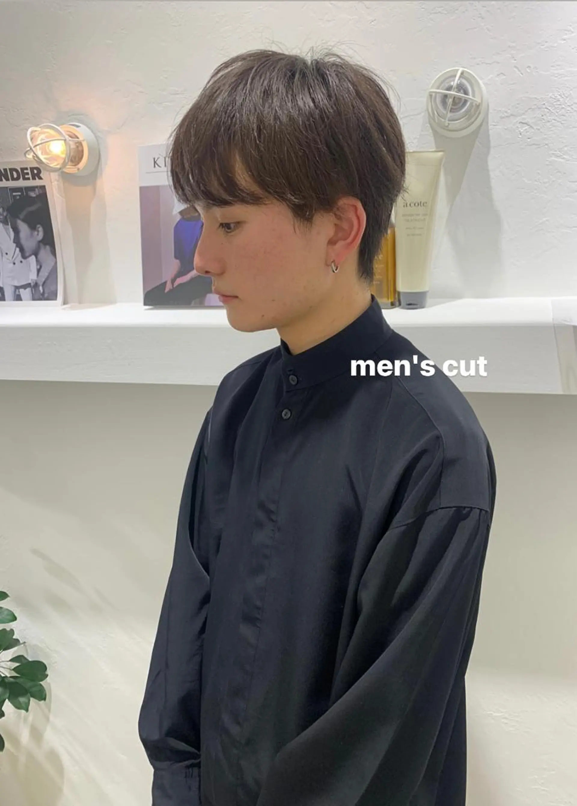 メンズ カット 顔周り/レイヤー 🤍マリノのヘアスタイル