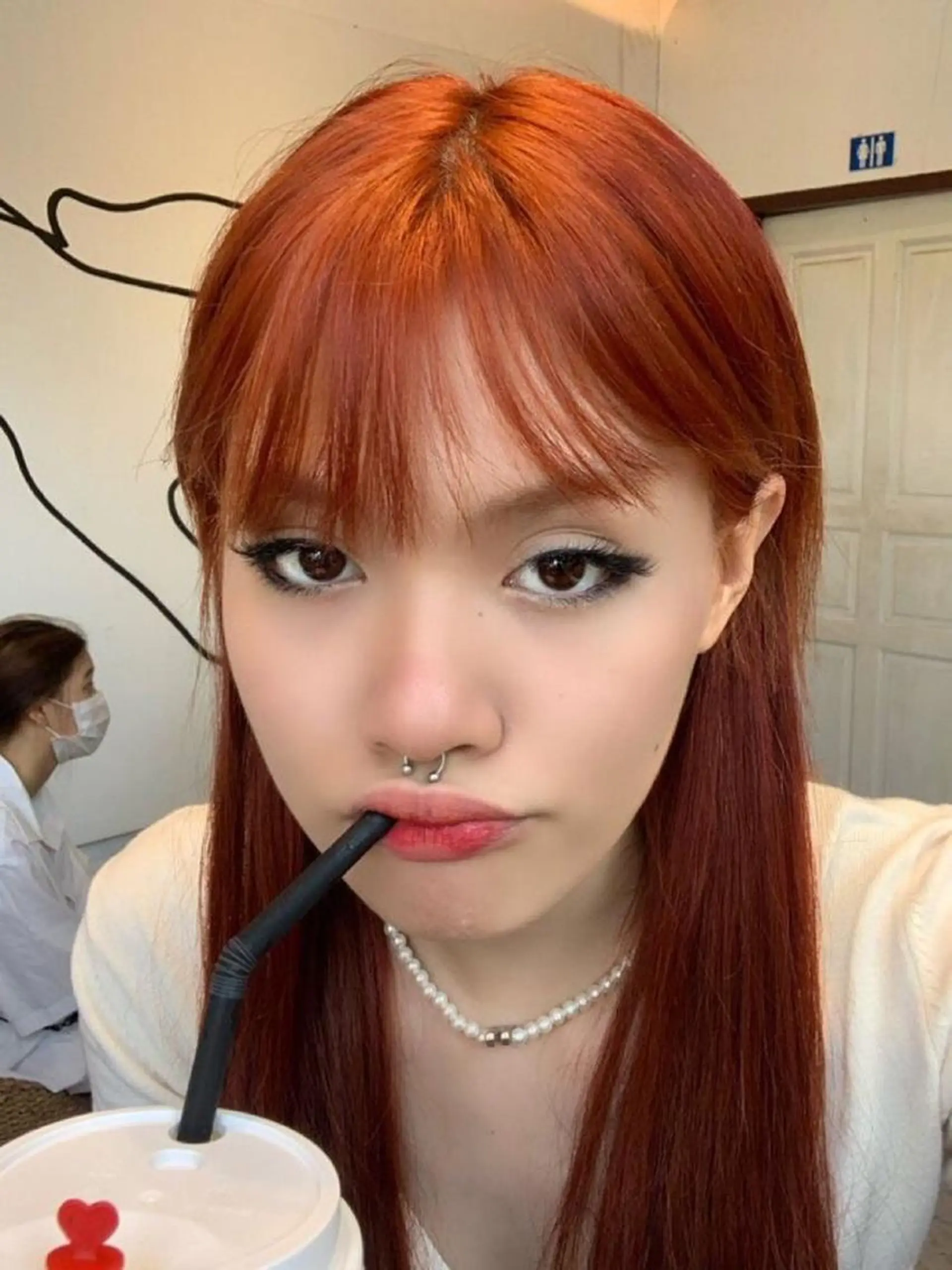 カラー 莉乃/縮毛矯正/髪質 改善/艶カラーのヘアスタイル