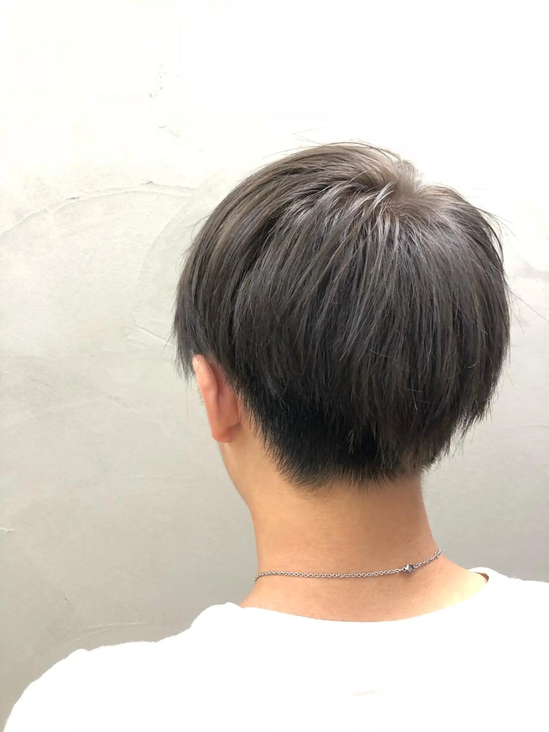 メンズ メンズハイトーン マッシュ カット ヘアカラー ⭕️メンズパーマ⭕️ 山口　裕太郎のヘアスタイル