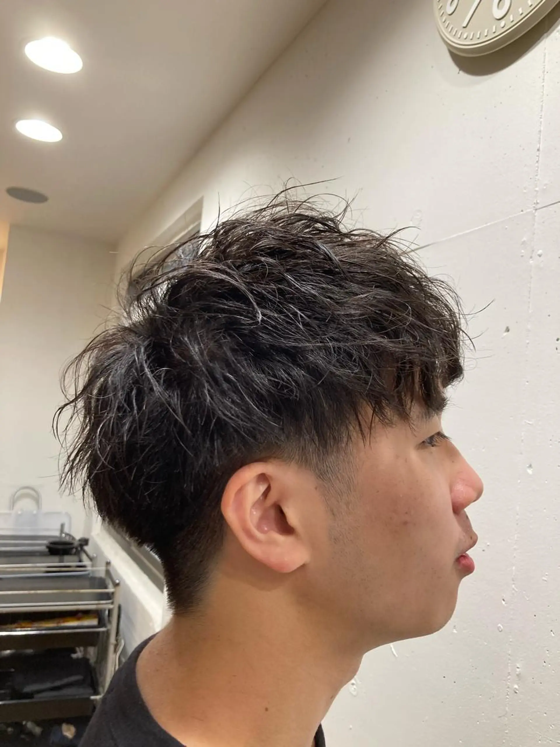 ショート Keita 白髪ぼかしのヘアスタイル