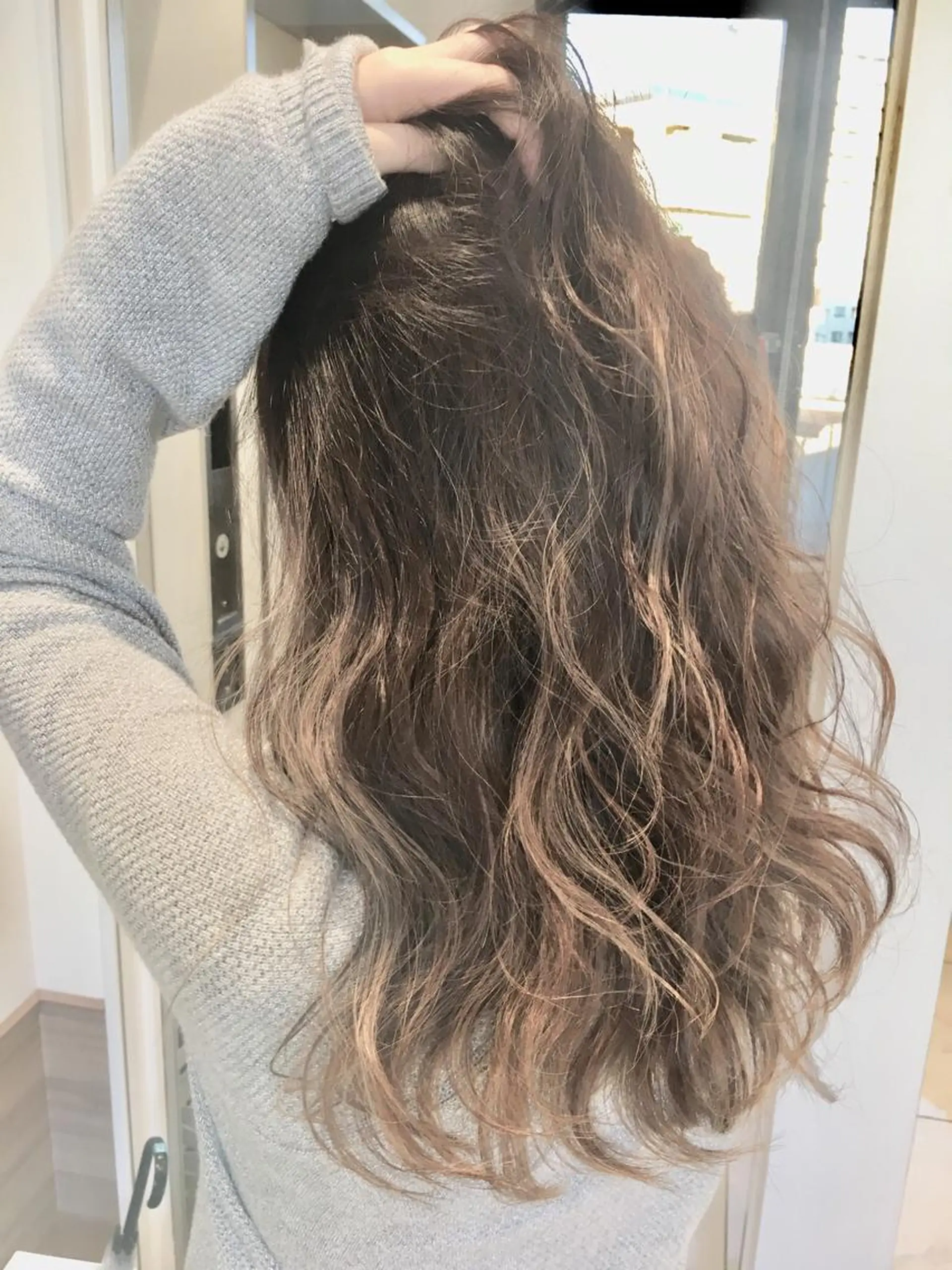 セミロング 店長 小池アキトのヘアスタイル