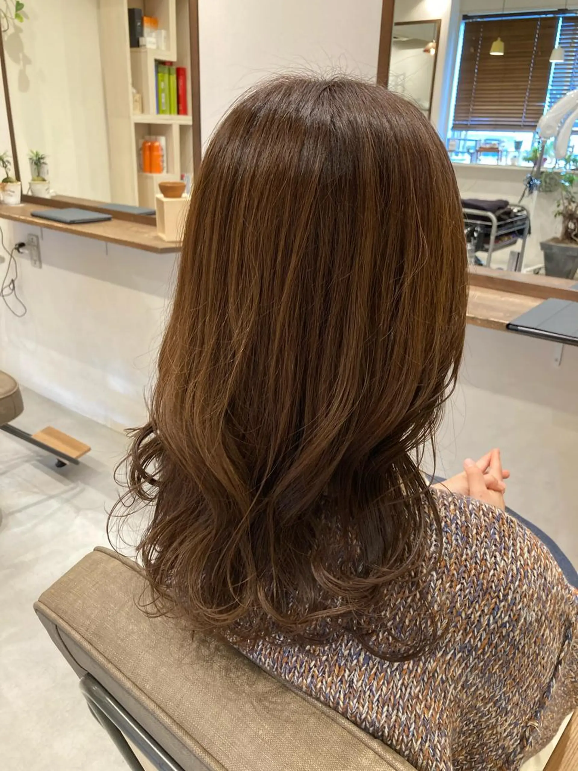 セミロング 撮影モデル募集中☆ オグリヤスエのヘアスタイル