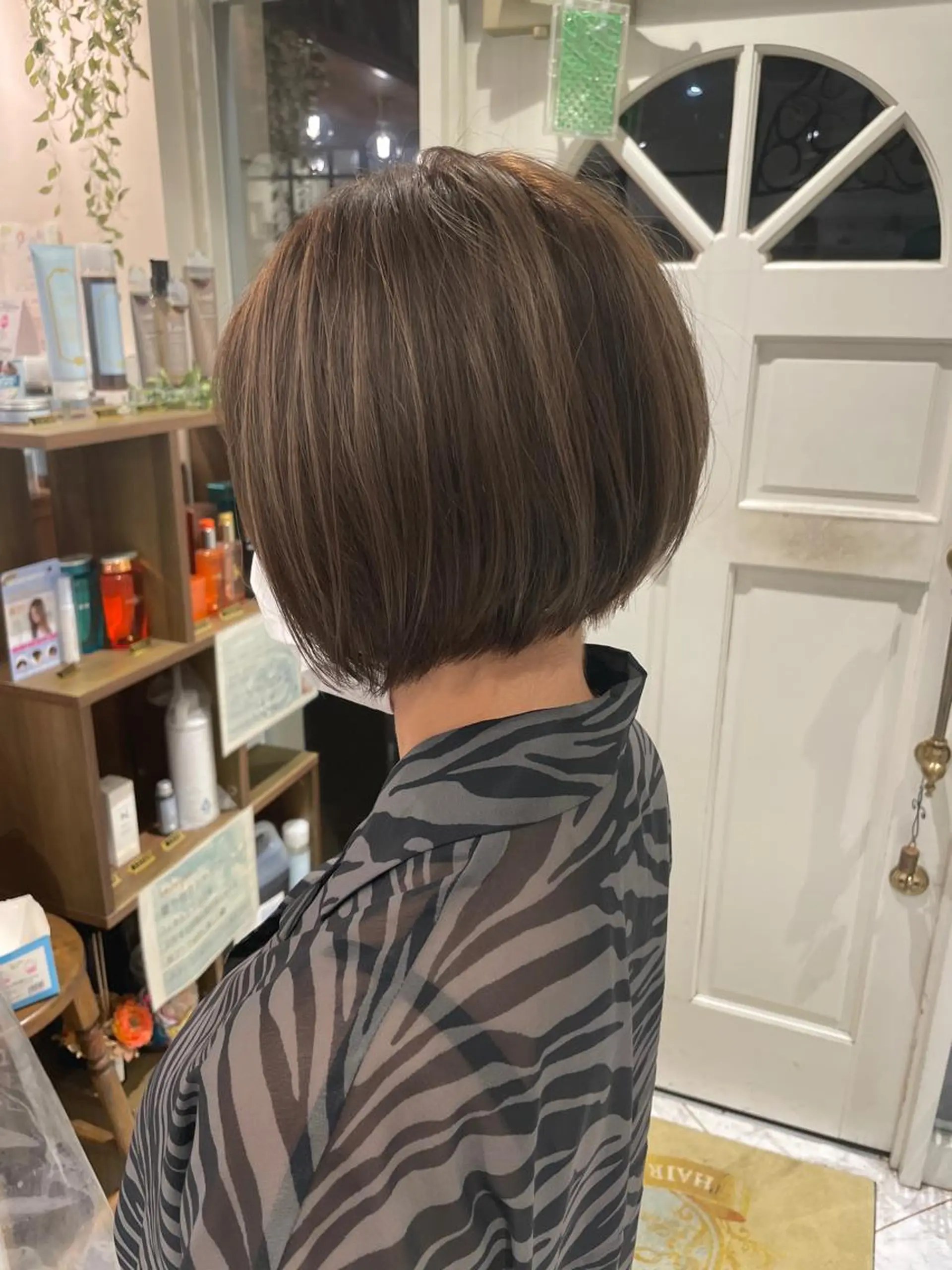 ショート カラー ヘアカラー トリートメント レイヤー/韓国ヘア 縮毛矯正🫧鈴木颯のヘアスタイル