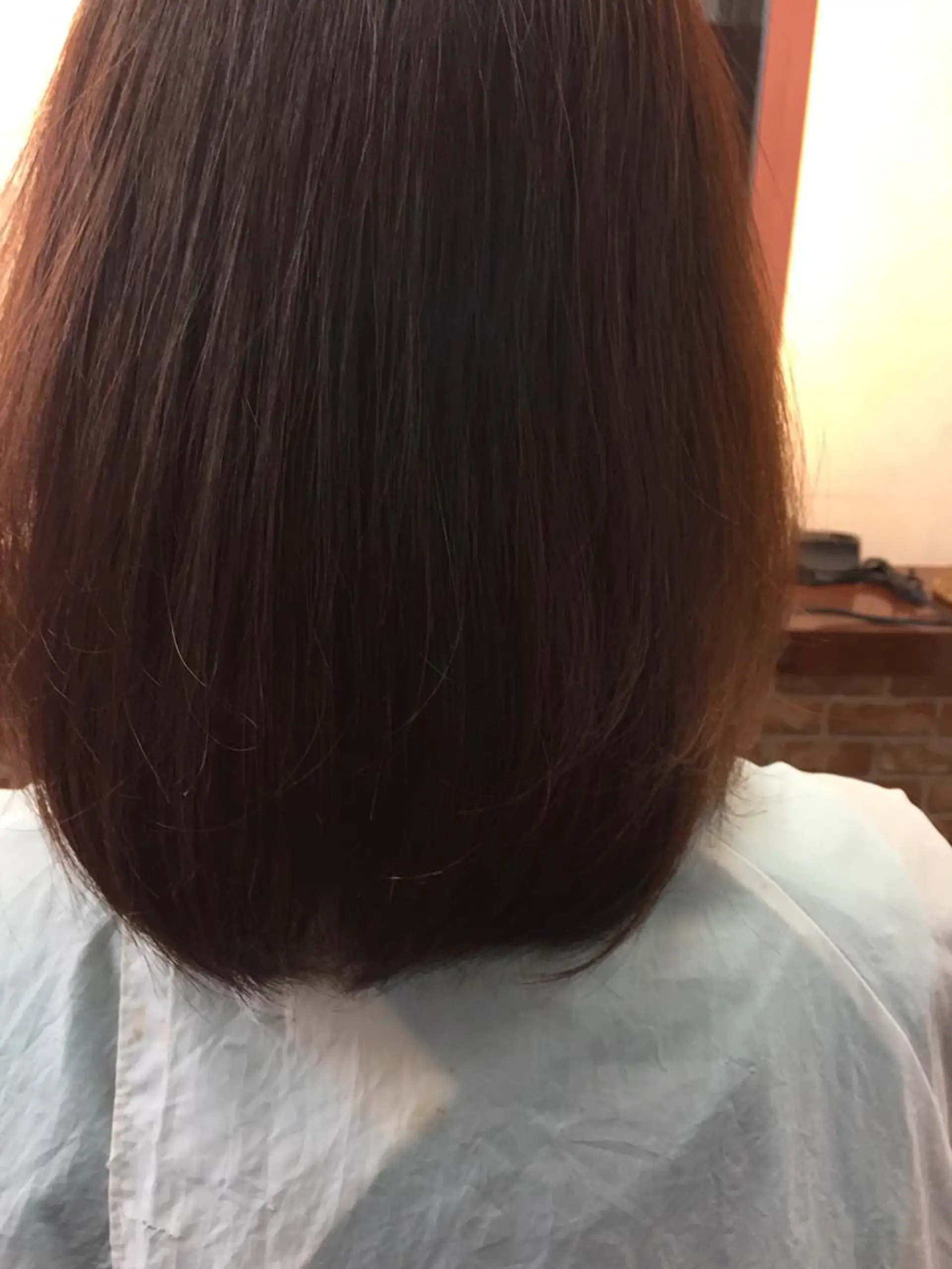 ミディアム 桧山 真のヘアスタイル