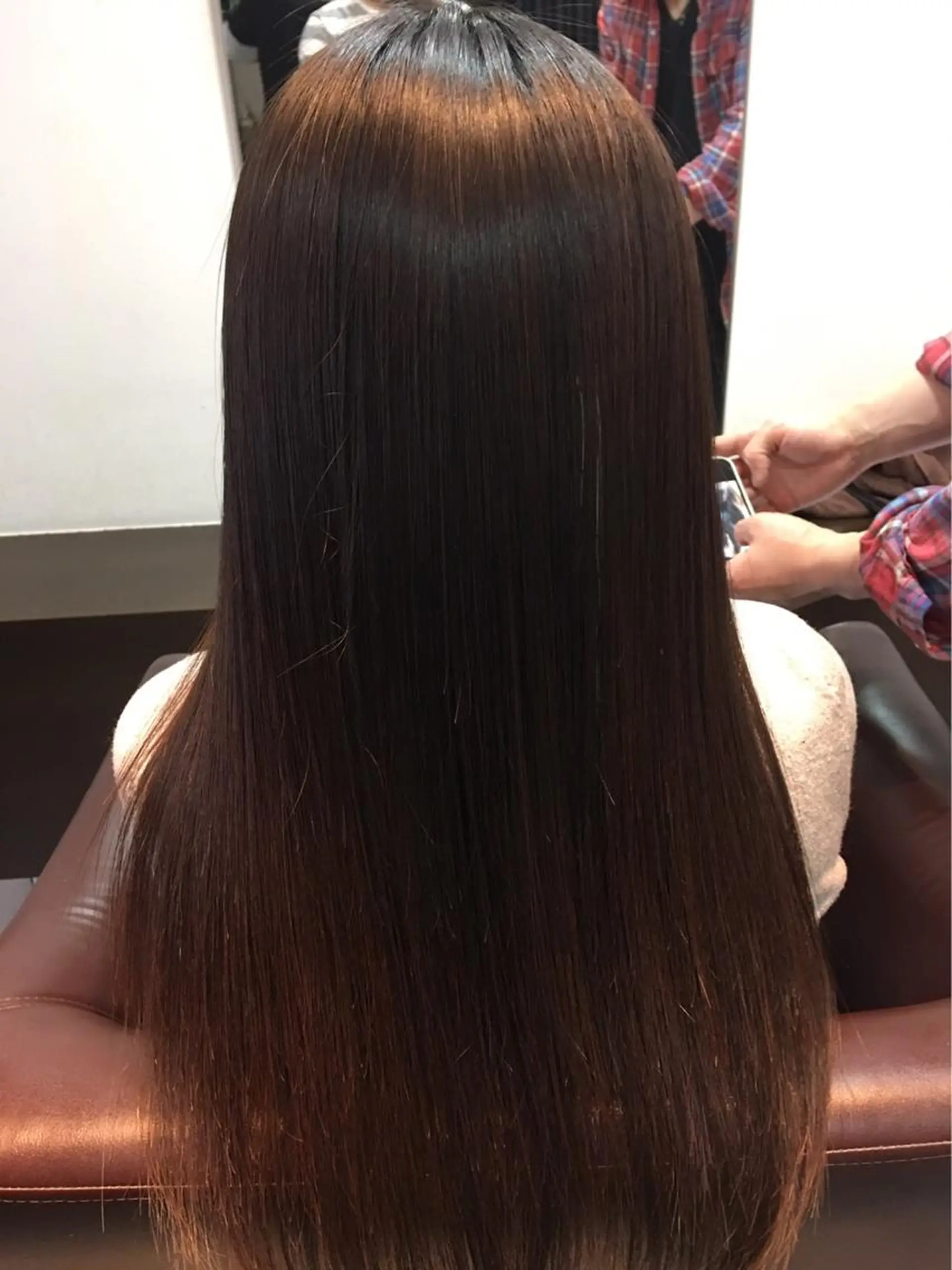 セミロング 髪質改善 幸山 雄樹のヘアスタイル