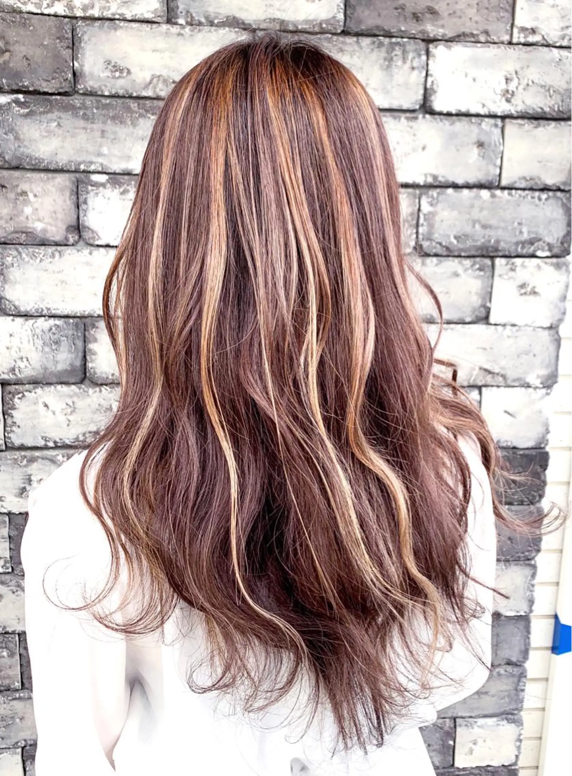 セミロング ピンクブラウン 3Dハイライト ハイライト ❤️千葉県代表❤️ 店長❤️柿本翔一朗のヘアスタイル