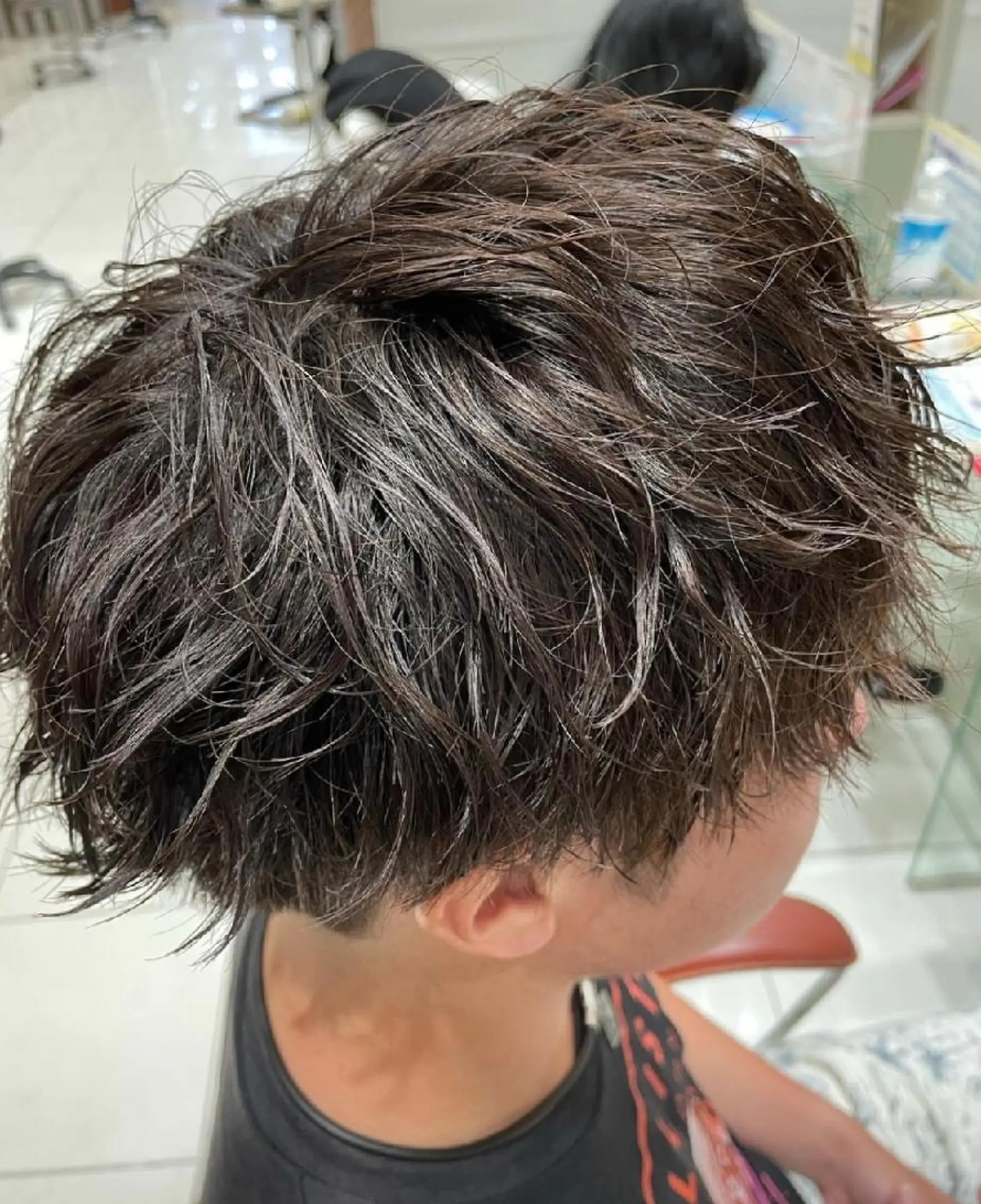 パーマ メンズ Hair&Make EARTHのヘアスタイル