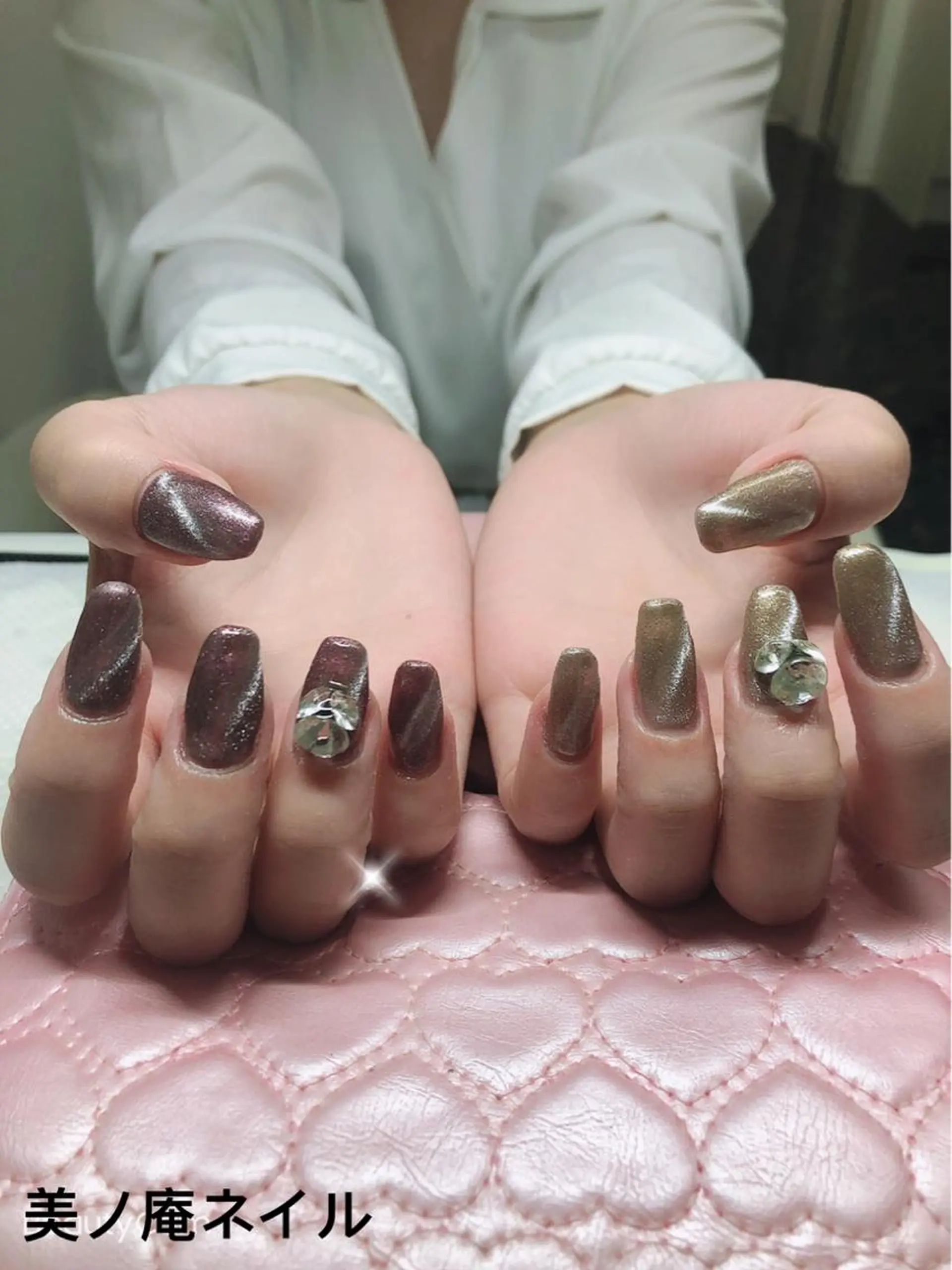 ネイル ハンドネイル 美ノ庵ネイルサロン メトロポリタン前店のネイルデザイン