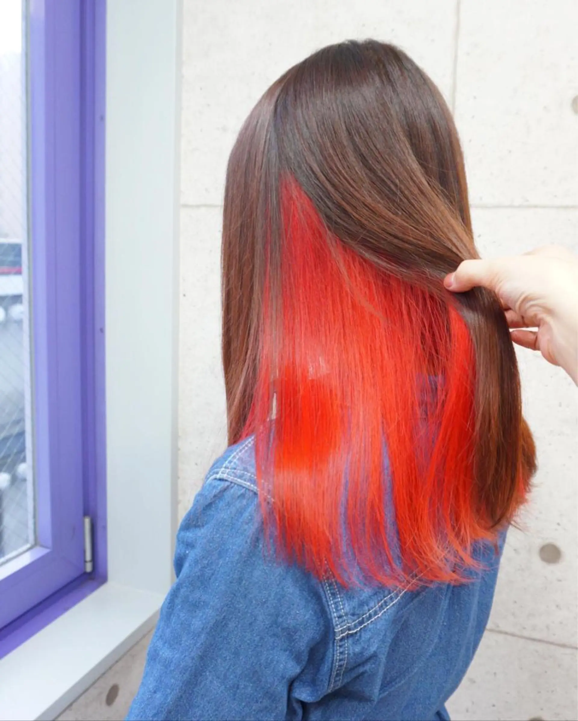 セミロング 羽田 hadaのヘアスタイル