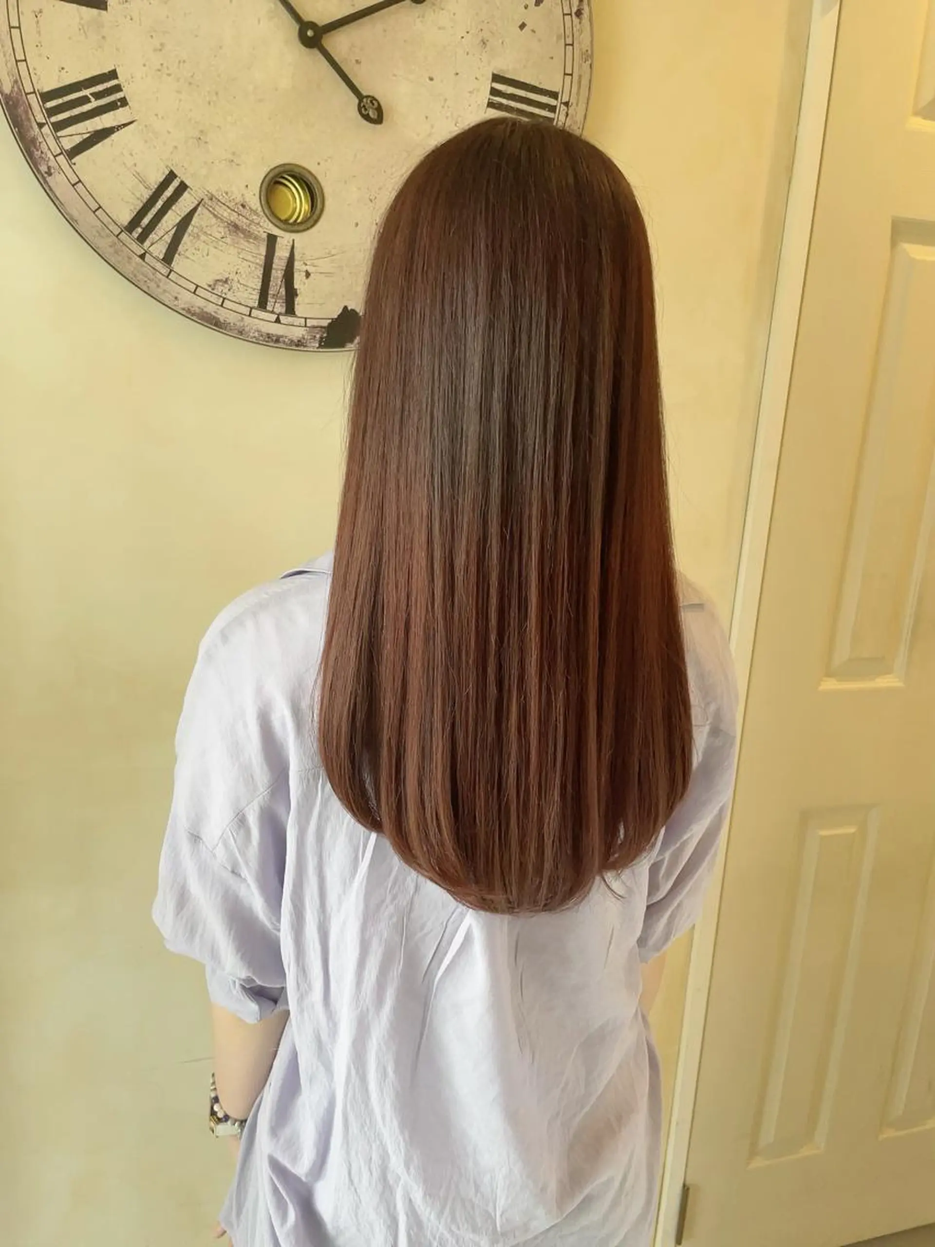 ロング カラー 古田 昂也のヘアスタイル