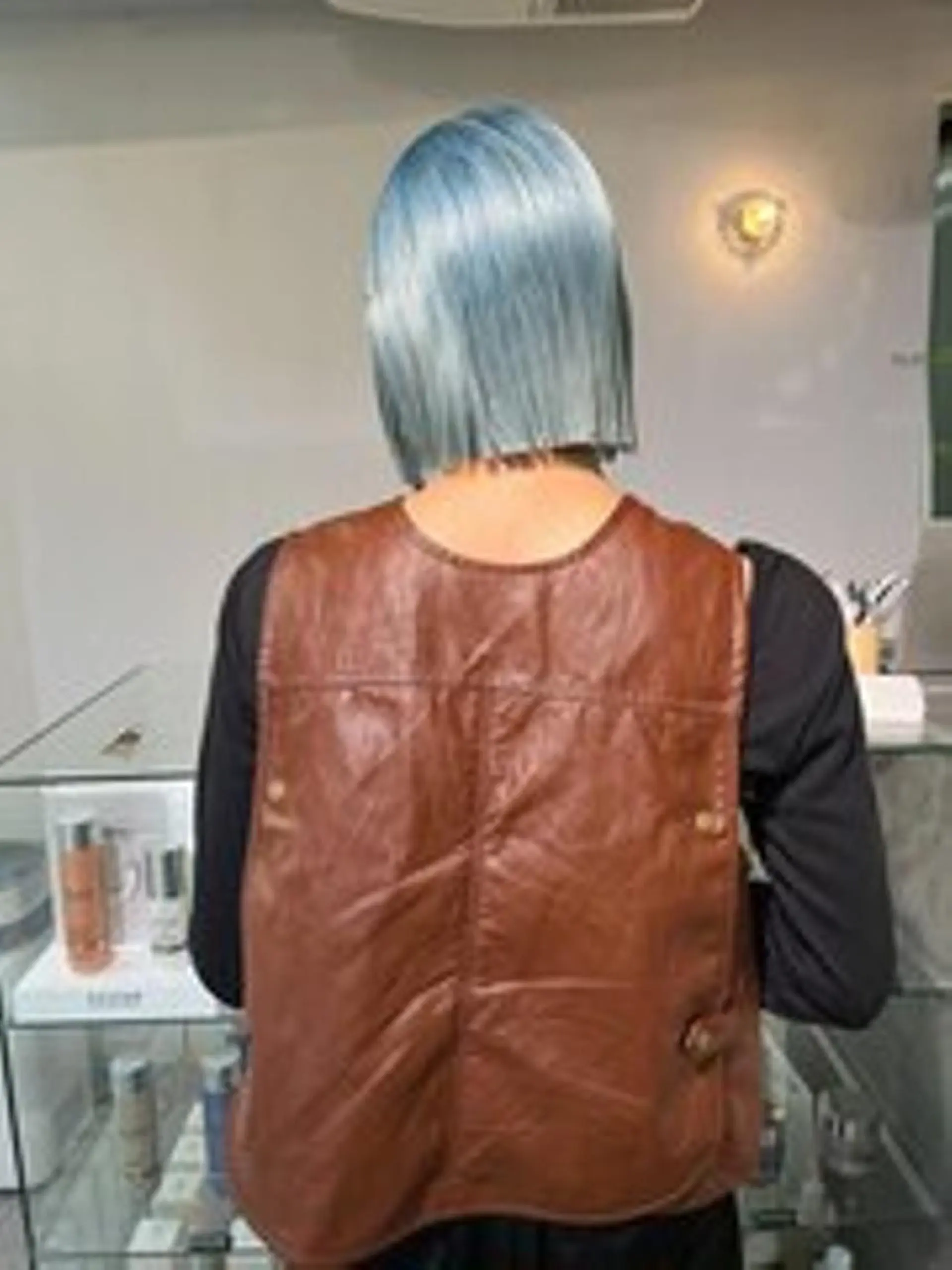 ショート カット ヘアカラー nelke/レイヤー 立川/ブリーチのヘアスタイル