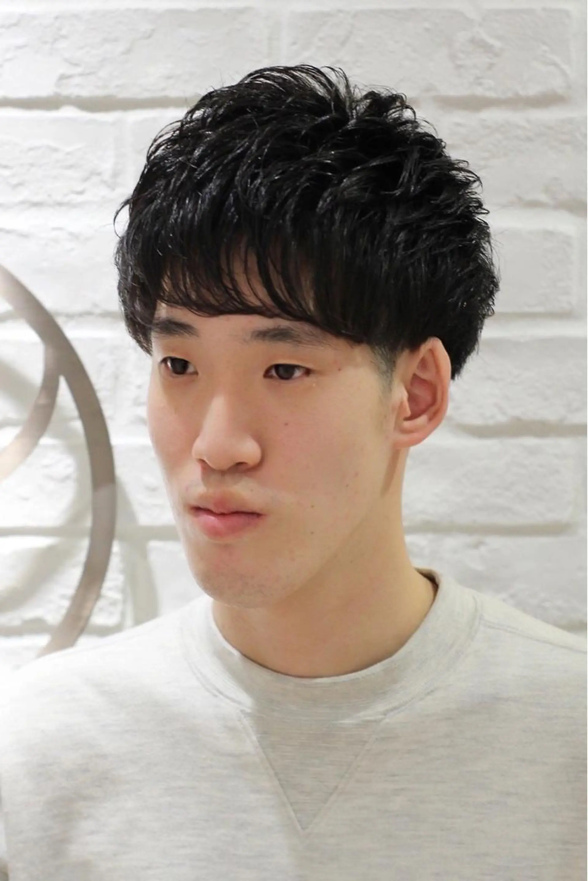 ショート パーマ メンズ LAVIE barberのヘアスタイル