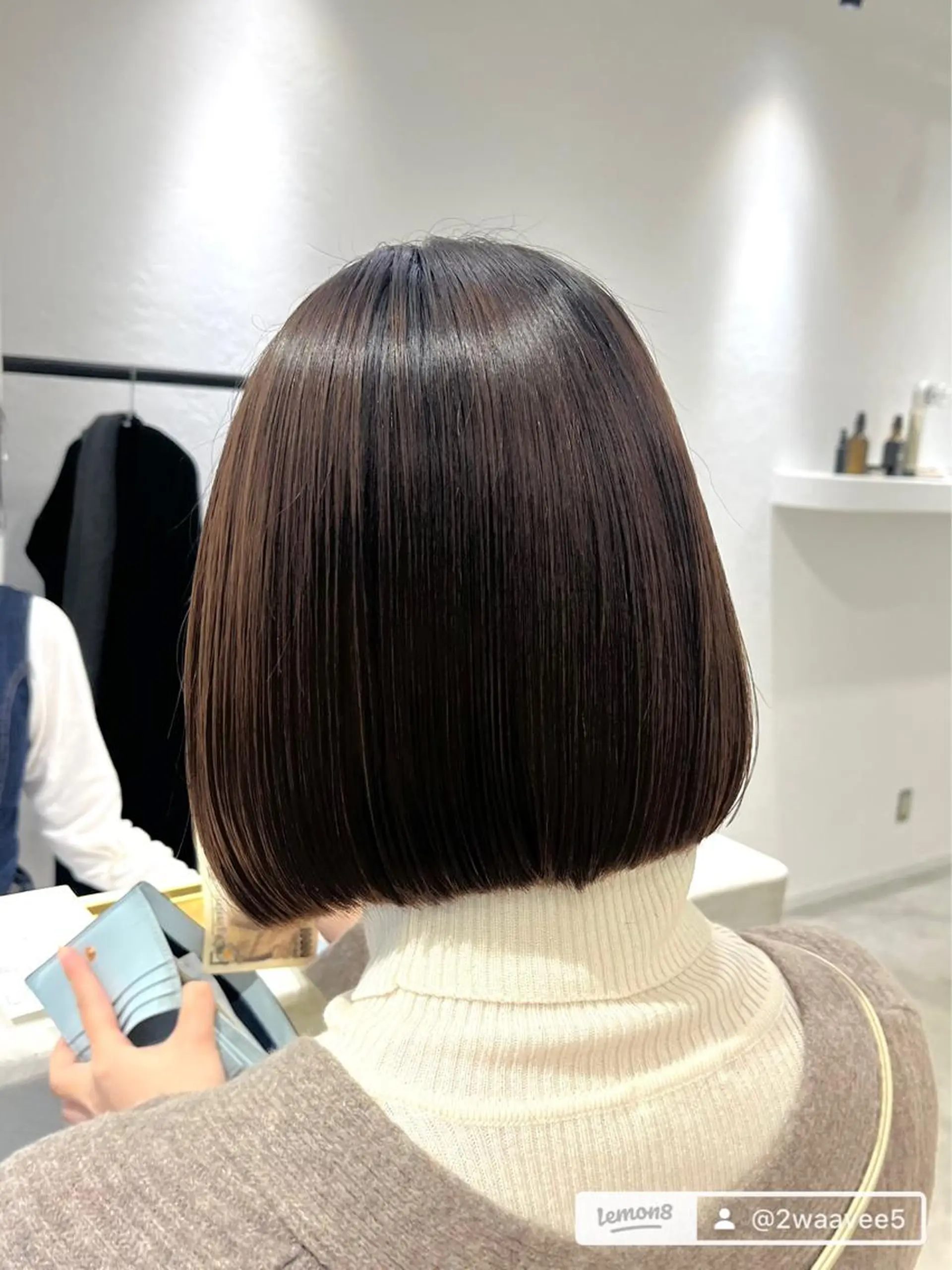 ショート カット トリートメント ボブ/美髪矯正 /佐藤 奈巳のヘアスタイル