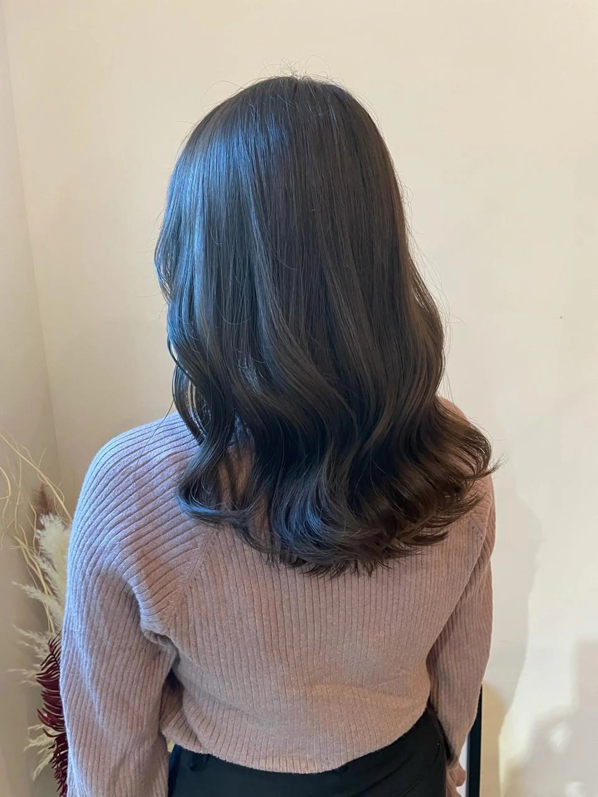 セミロング カラー 林 慧悟のヘアスタイル