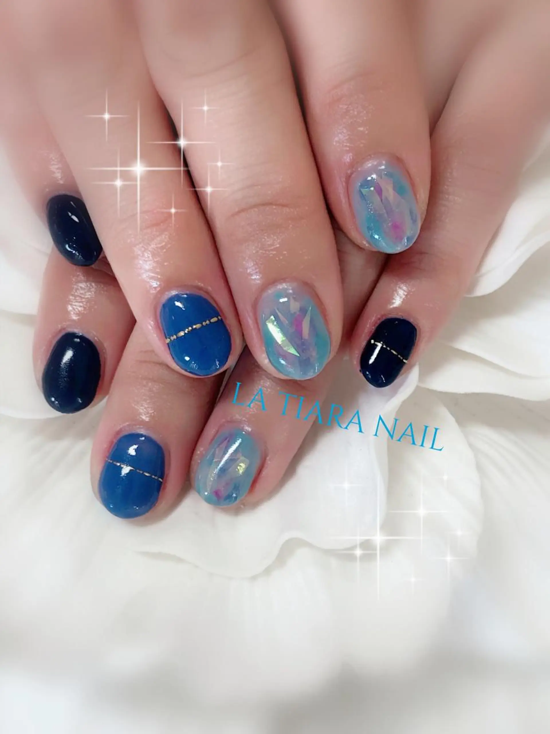ネイル Blue bird  nailのネイルデザイン