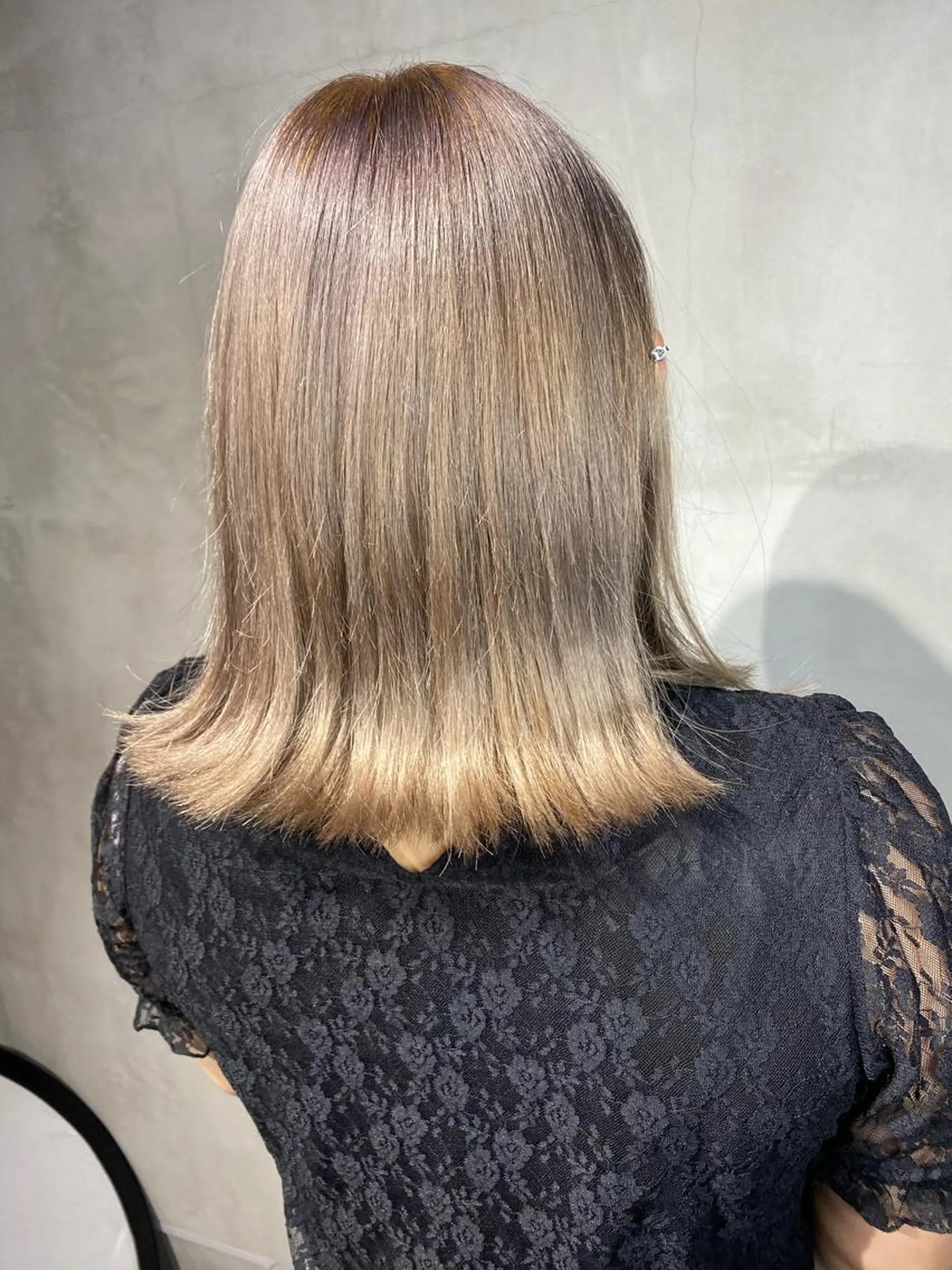 ミディアム 清水 美雪のヘアスタイル