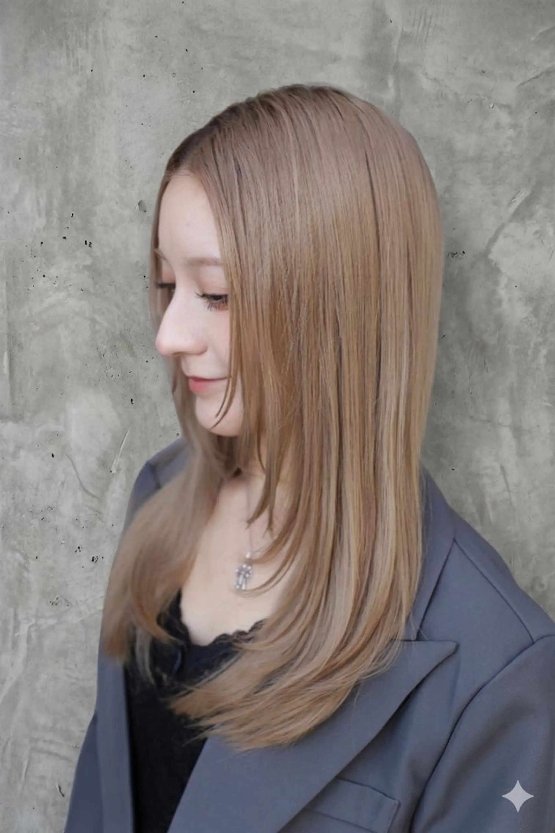 ロング パーマ パーマ/ボブ/ 佐々木翔のヘアスタイル