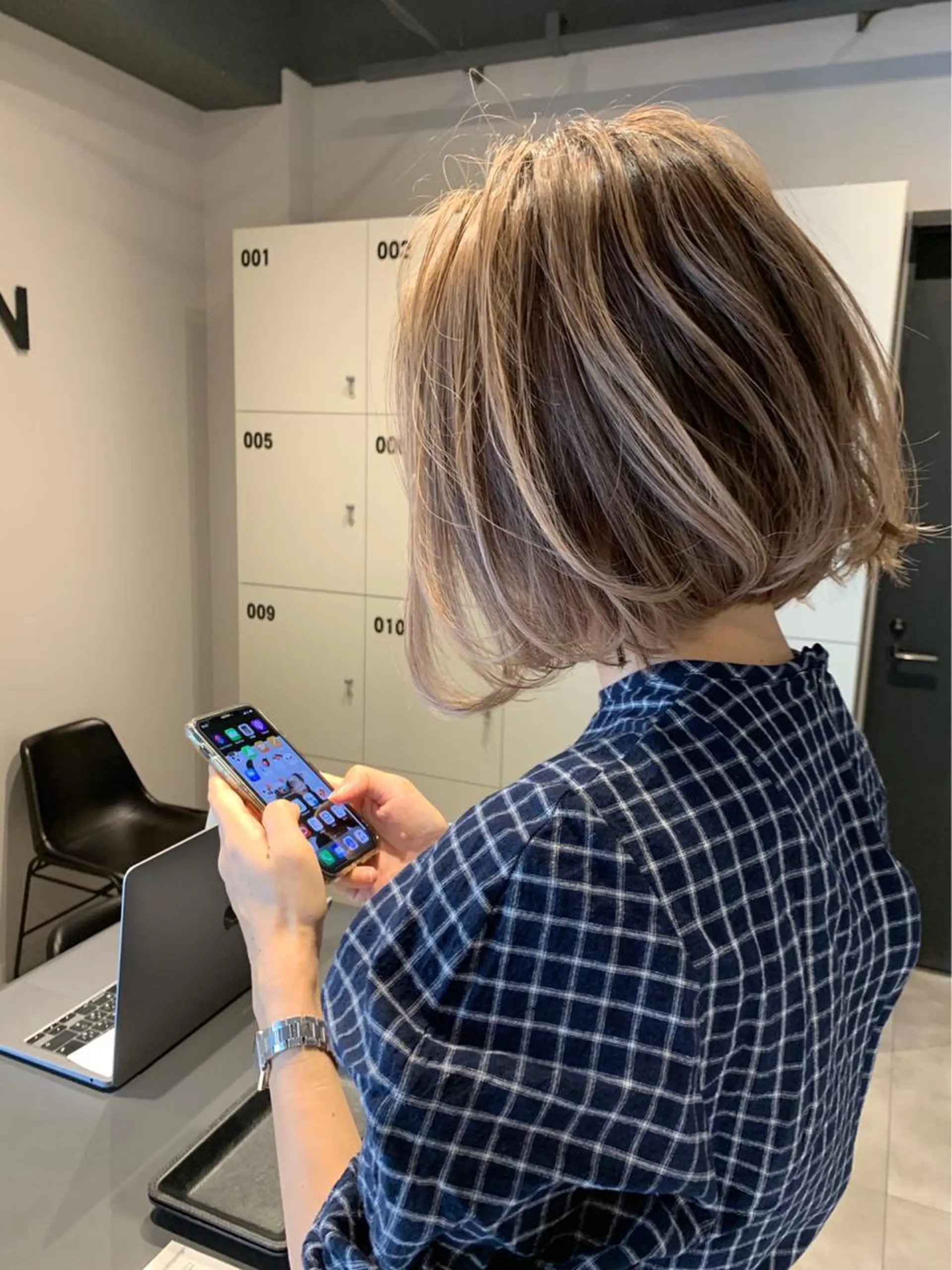 ミディアム カラー ブリーチ👩‍🦳/ ‪✂︎MANAMIのヘアスタイル