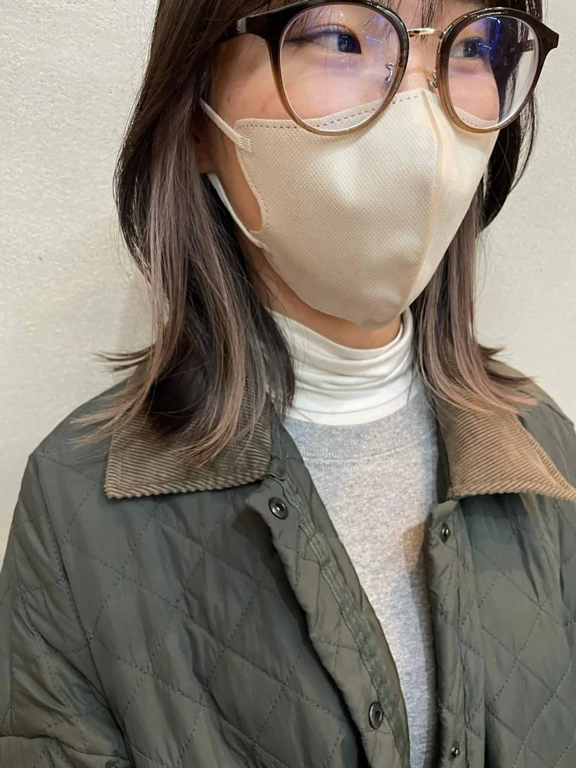 ミディアム カラー ブリーチ 沖縄/ヘアアレンジ /ナカノのヘアスタイル