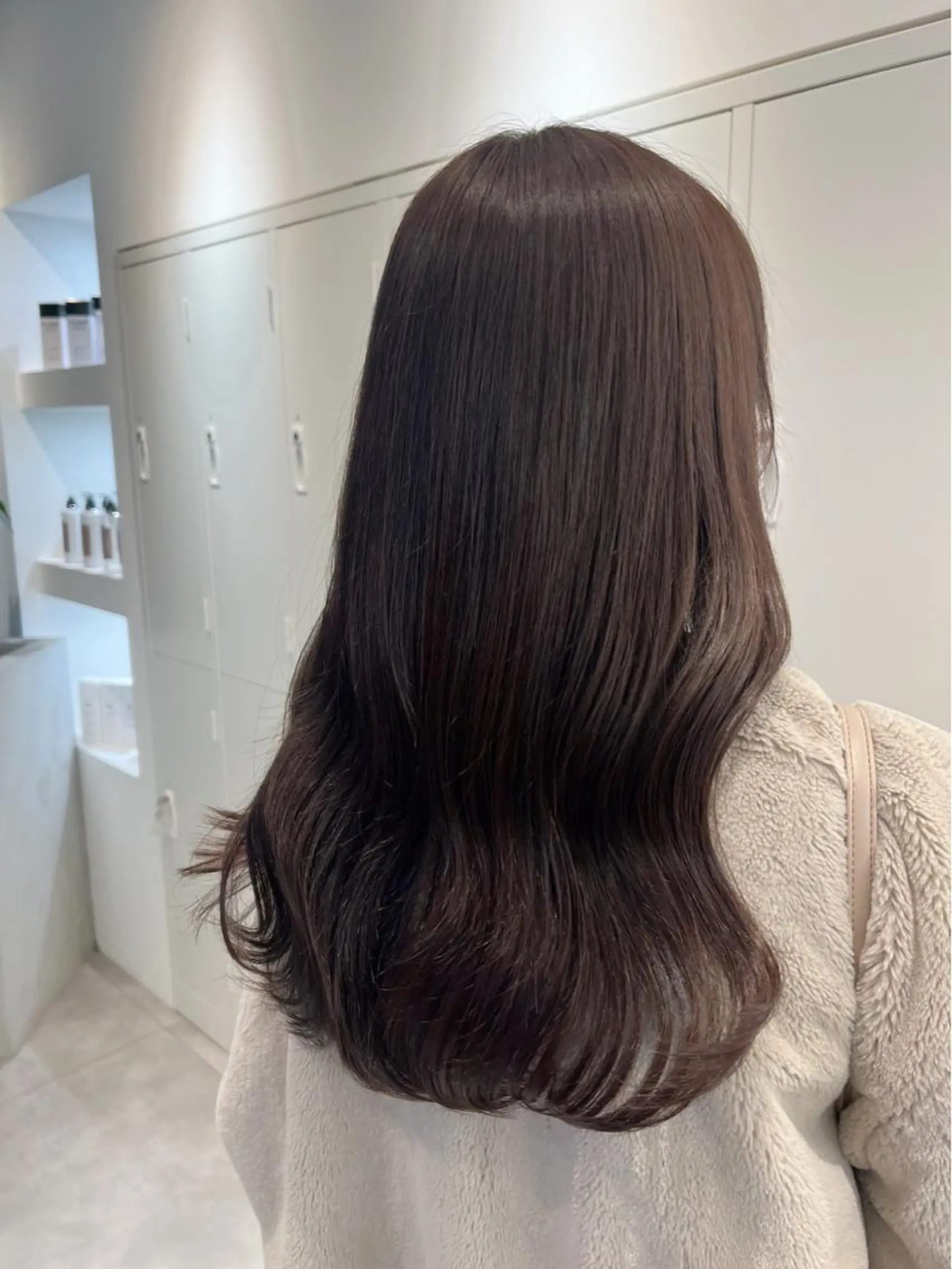 セミロング カット ヘアカラー トリートメント ♡可愛い艶髪特化♡ 艶髪先生のヘアスタイル