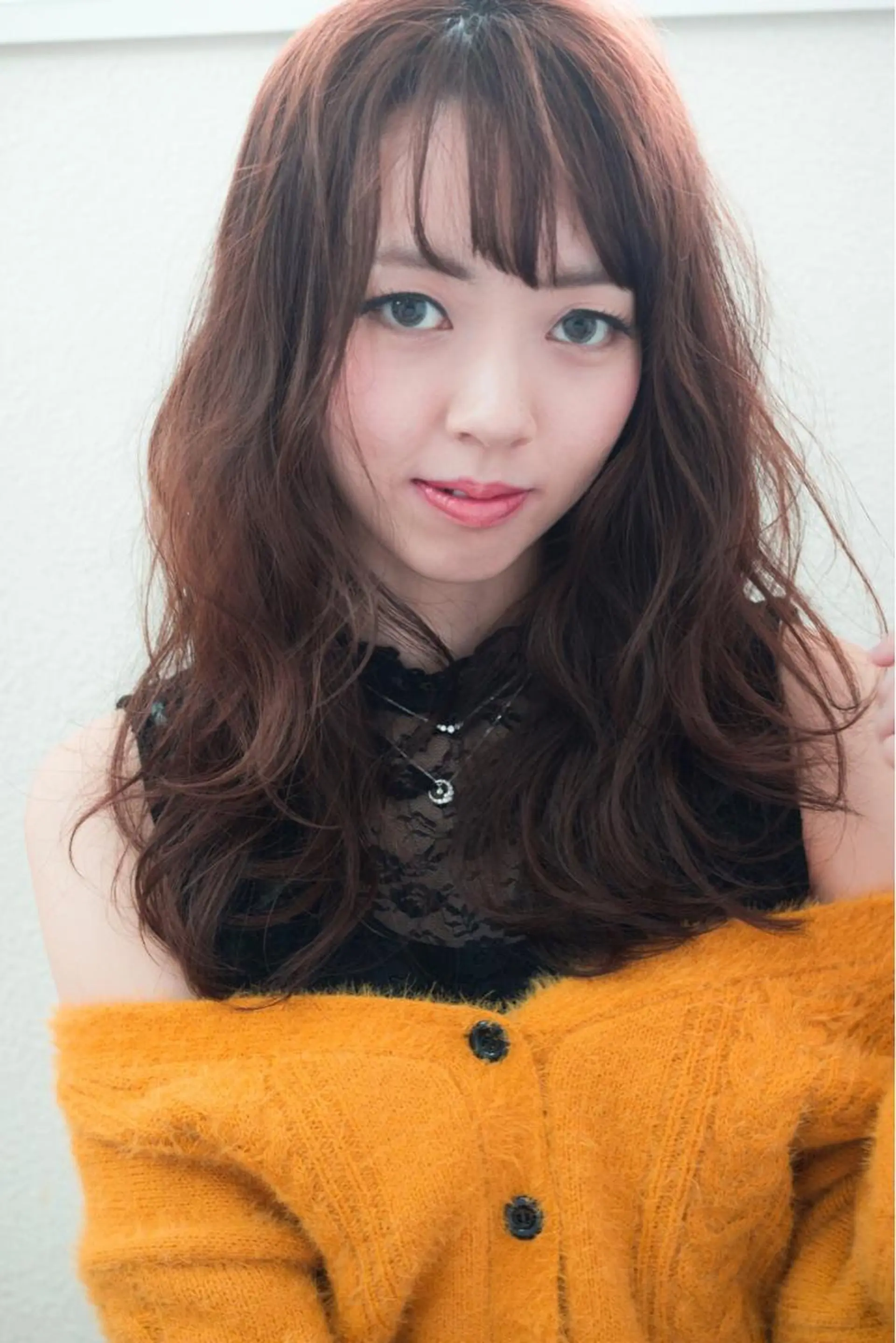 セミロング カラー ヘアアレンジ 【滝川市 美容師】 髙橋昌也のヘアスタイル