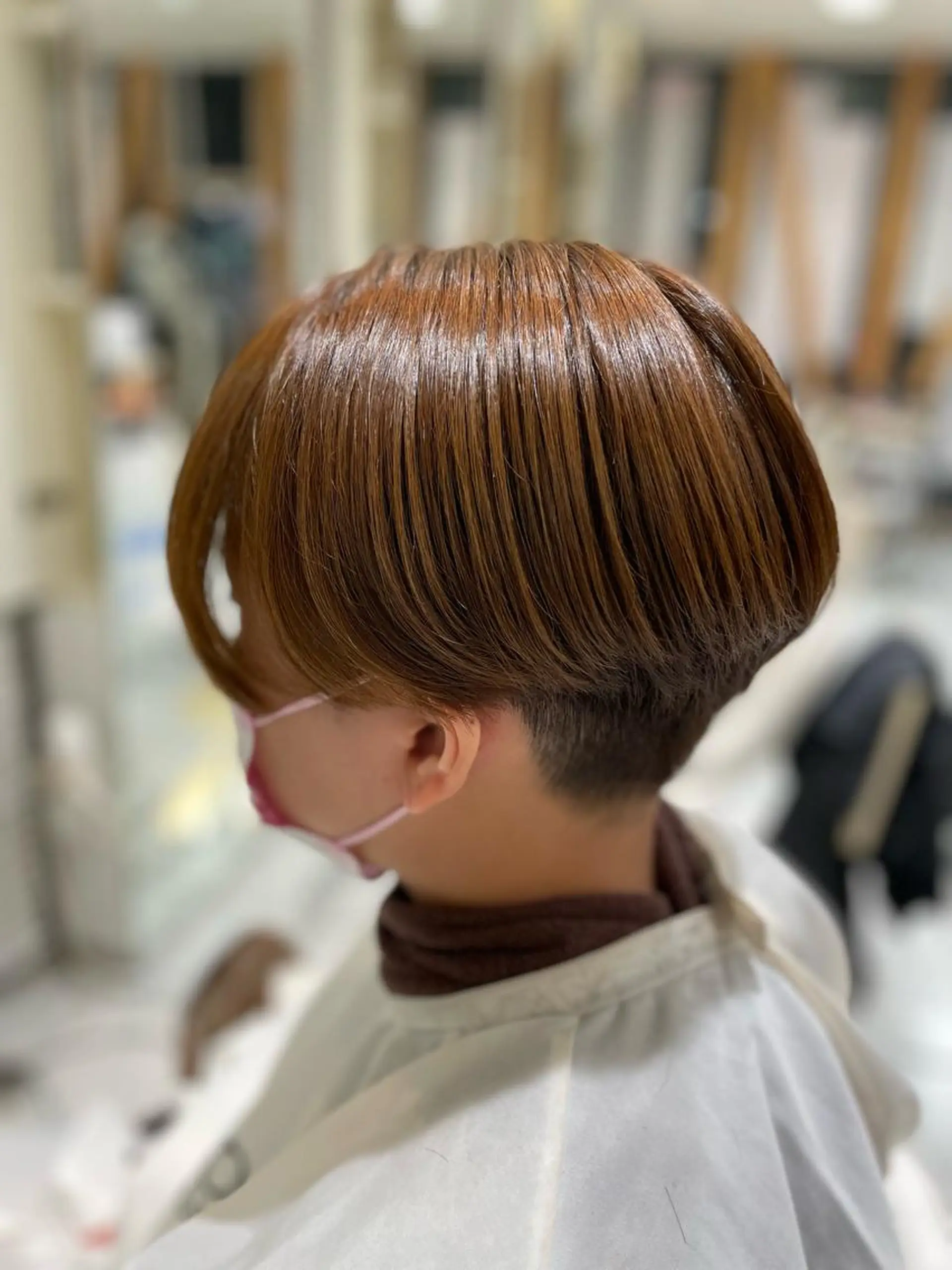 ショート カラー AGU 三条店 林　雄のヘアスタイル