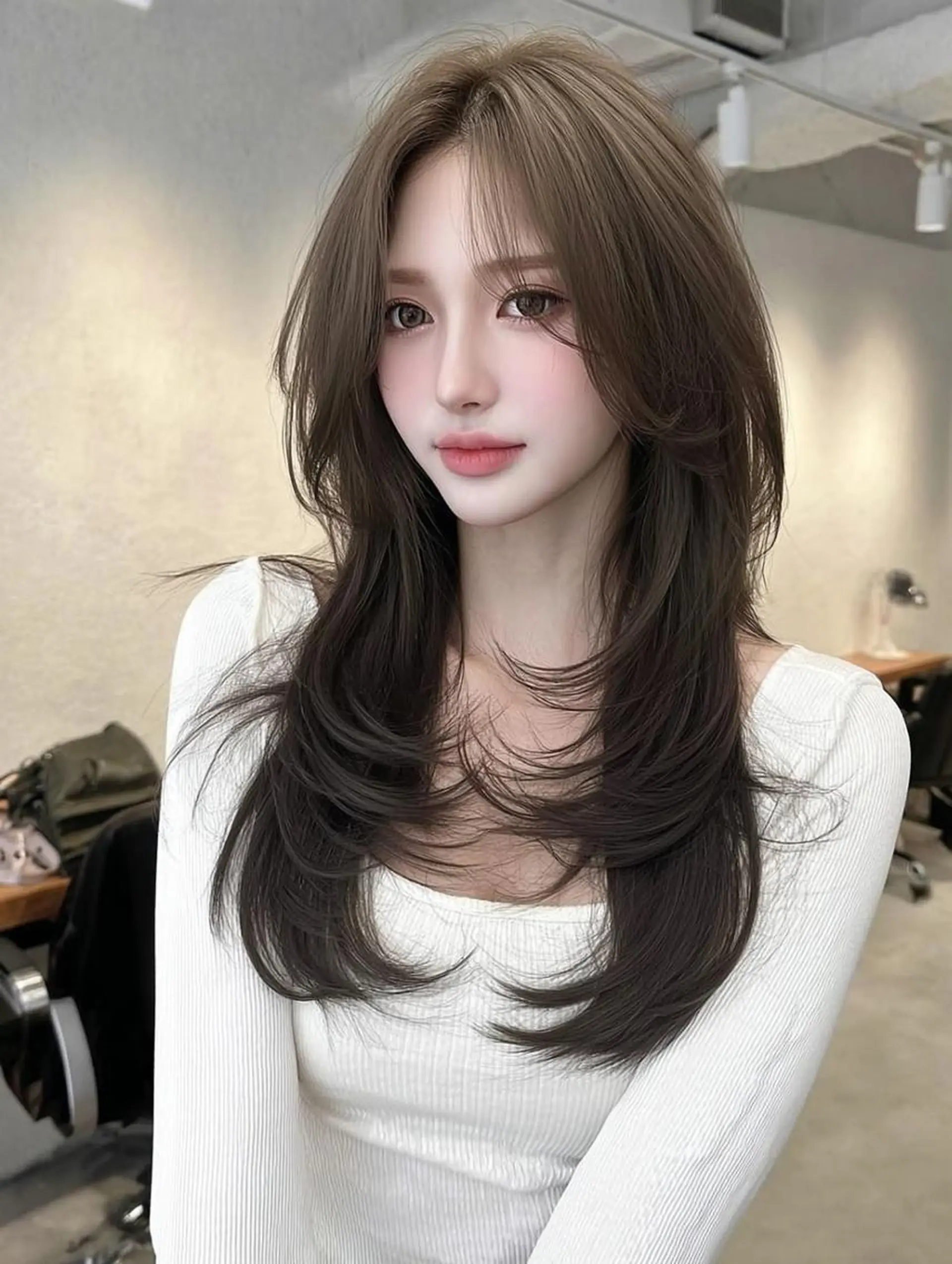 ロング 藤村 雄大のヘアスタイル