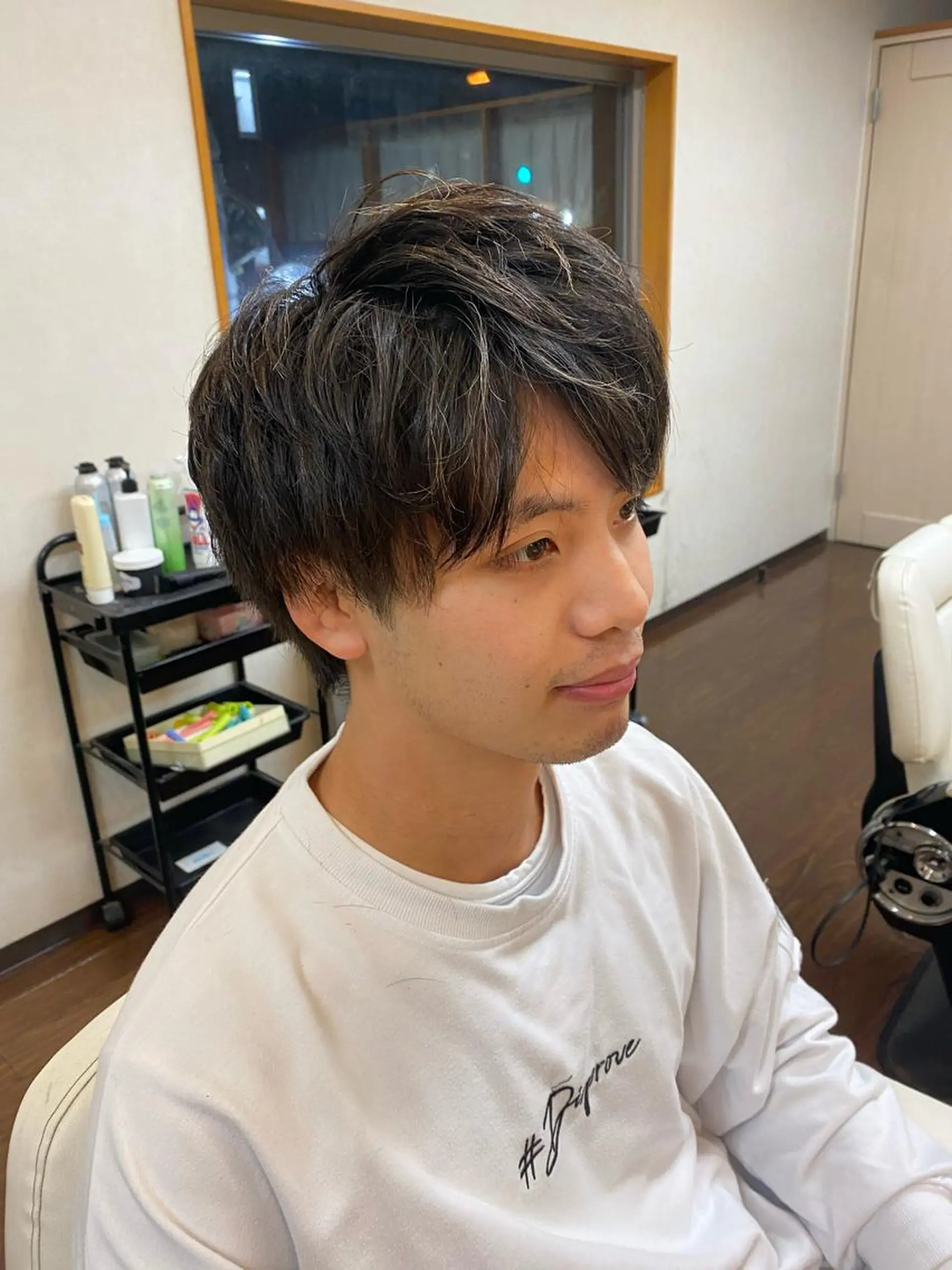 ショート メンズ 🌟夜から通える🌟 メンズ専門店長RENのヘアスタイル