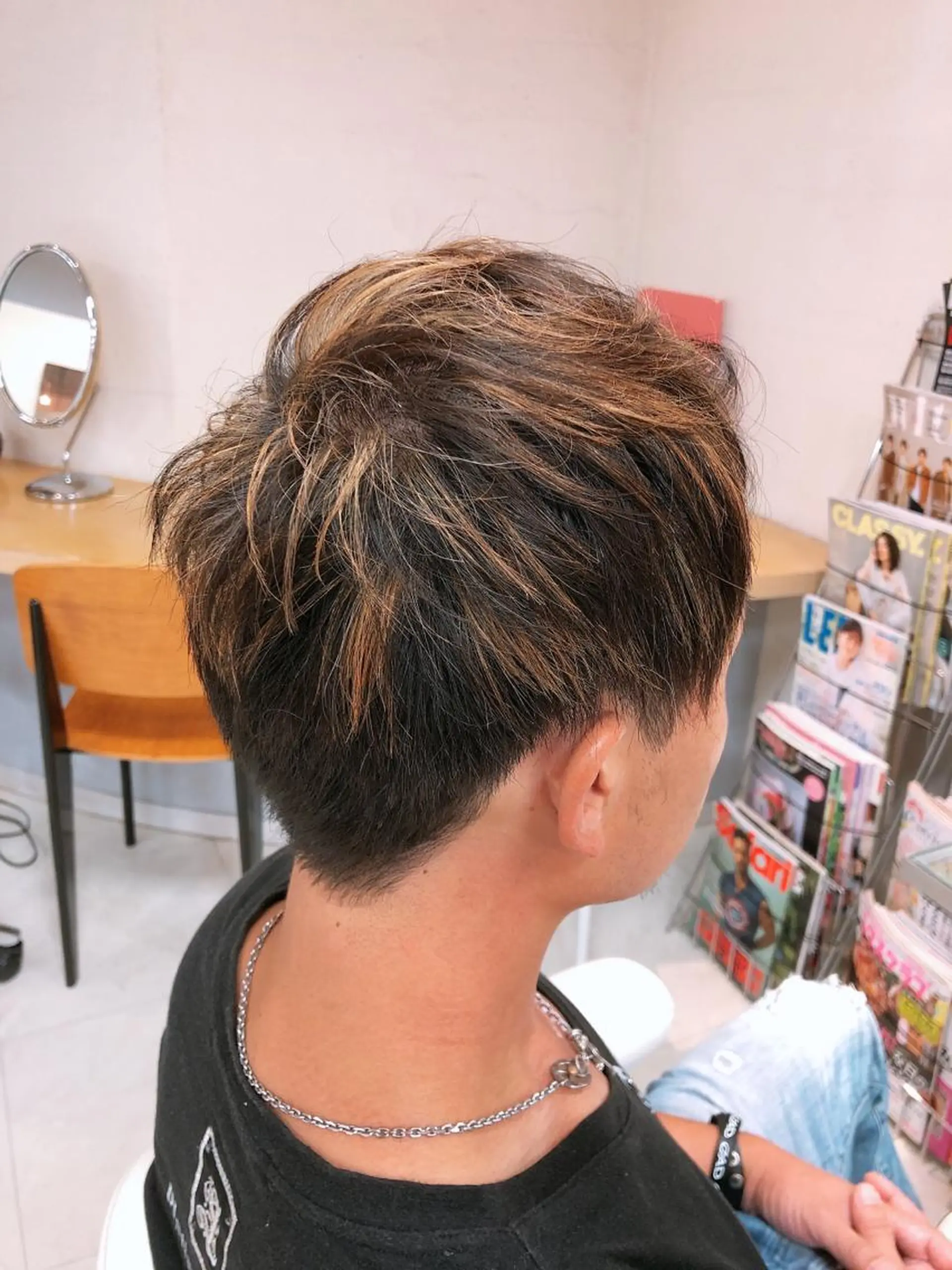 メンズ カット ヘアカラー 阿部 美咲のヘアスタイル