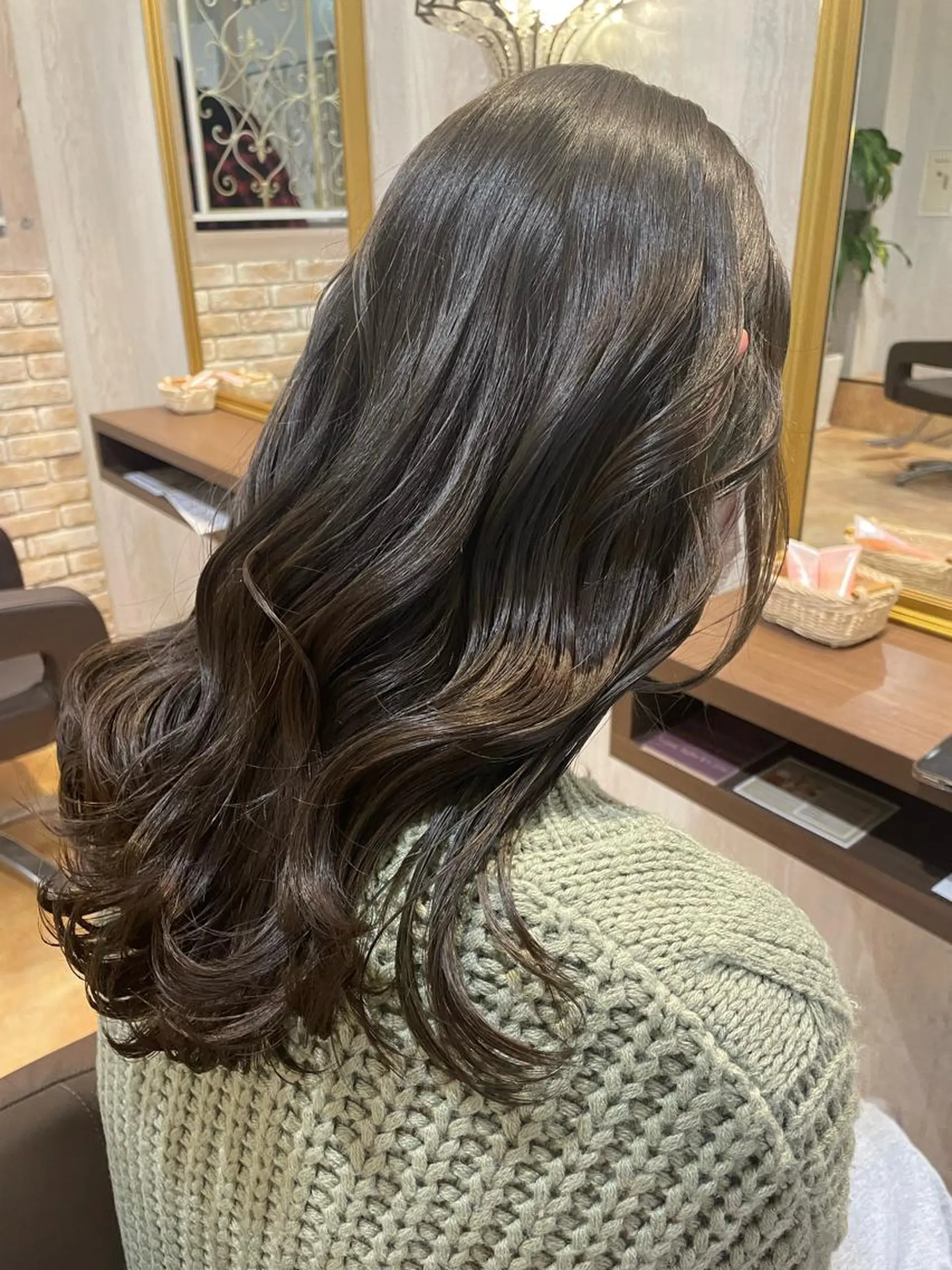 セミロング ボブカットモデル/パ ーマ/harunaのヘアスタイル