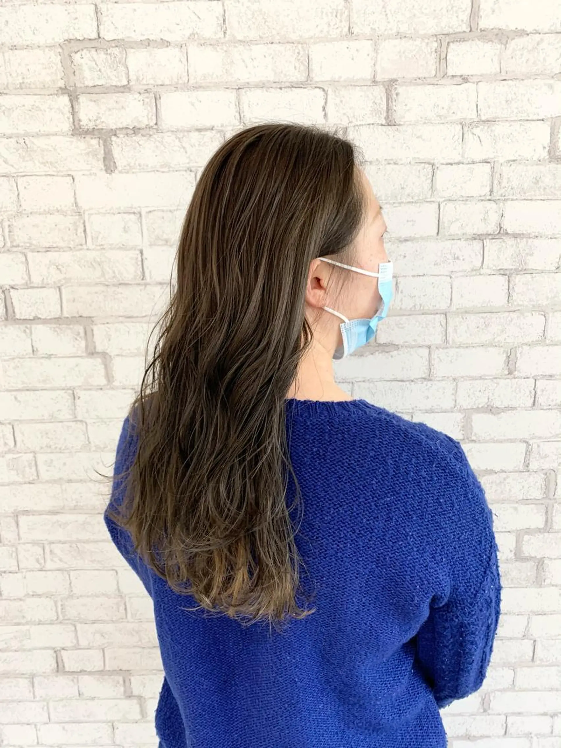 セミロング 特殊カラー/ブリーチ 道満ゆいなのヘアスタイル