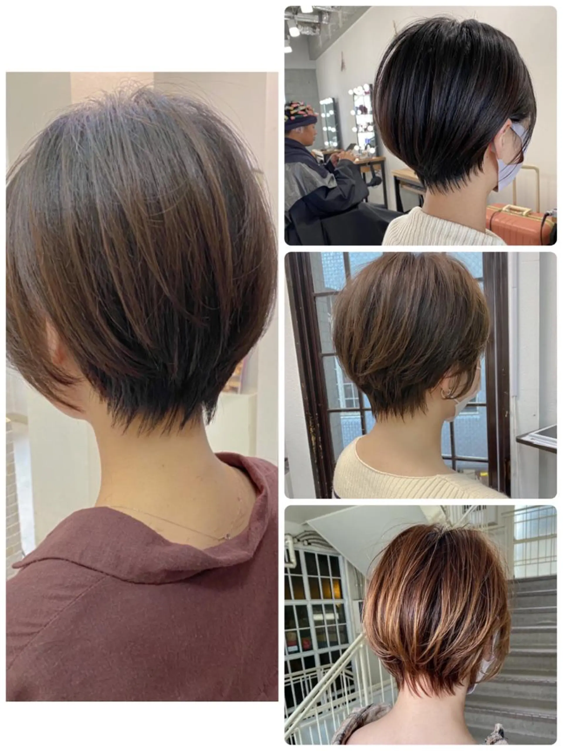 ショート ショートヘア カラー🌈/カット /栄/misa👻のヘアスタイル