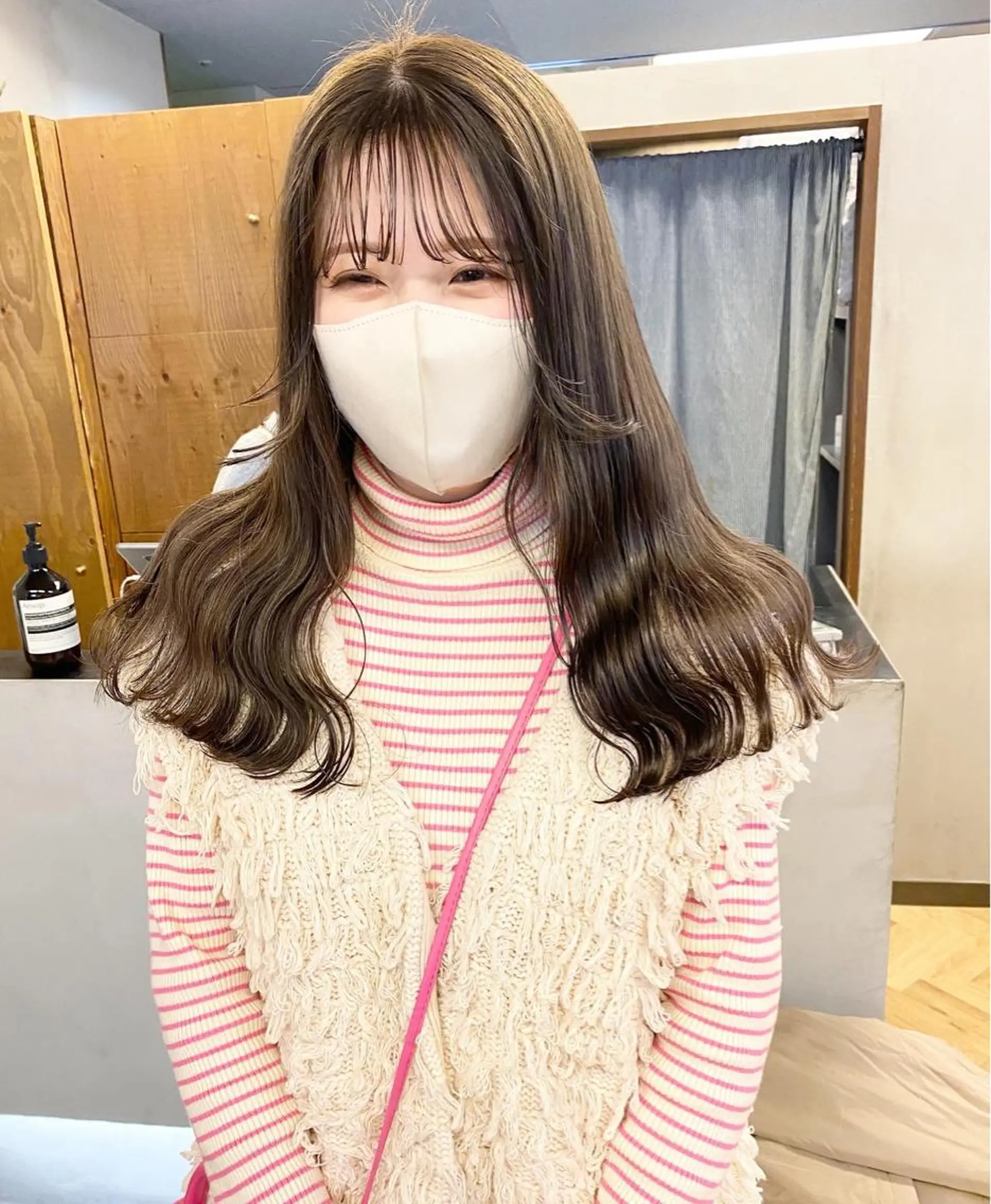 ロング デザインカラー/ボブ ブリーチカラー/ユリのヘアスタイル