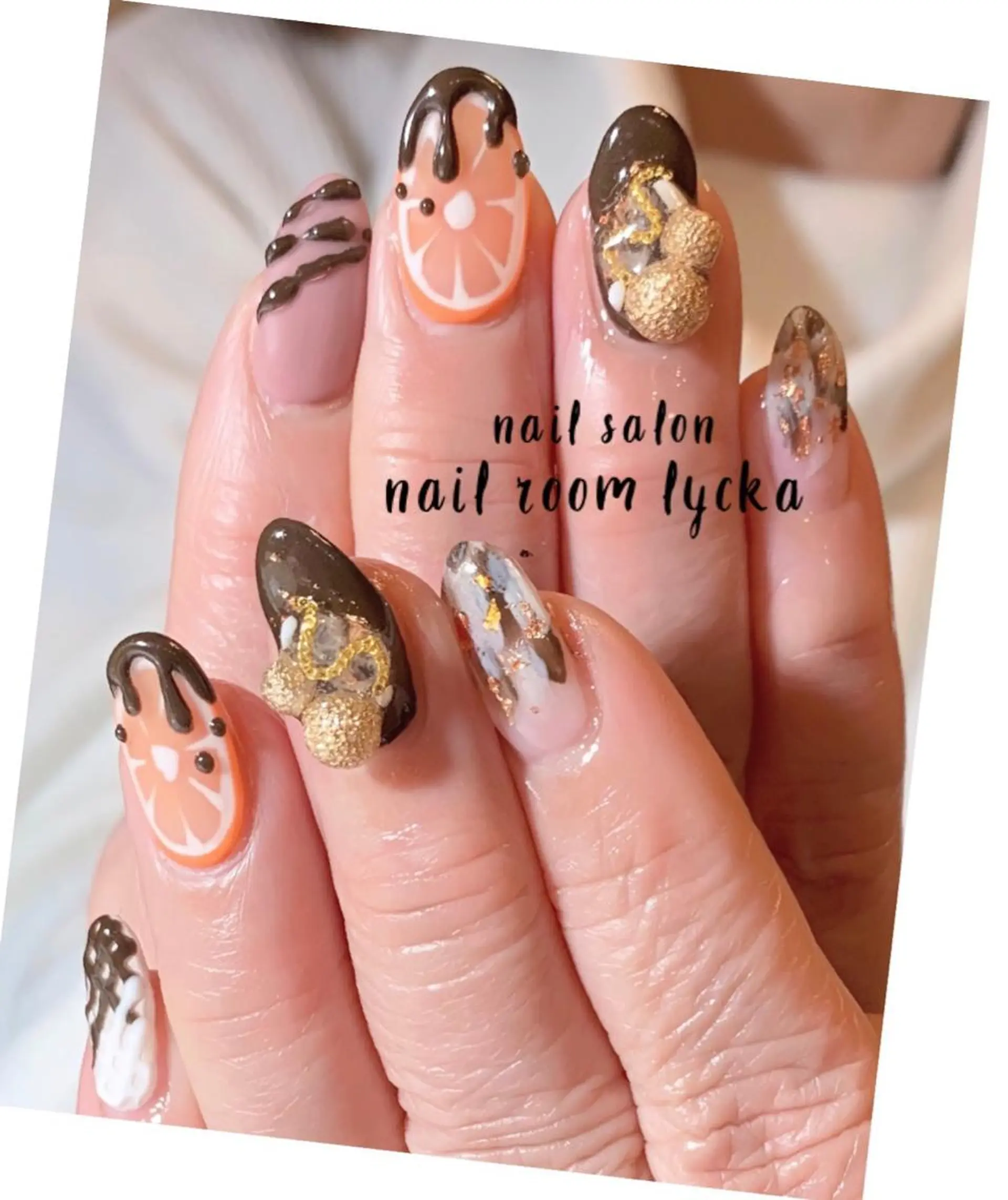 ネイル ﾈｲﾙﾙｰﾑﾘｯｶ 𝐦𝐚𝐲𝐮のネイルデザイン