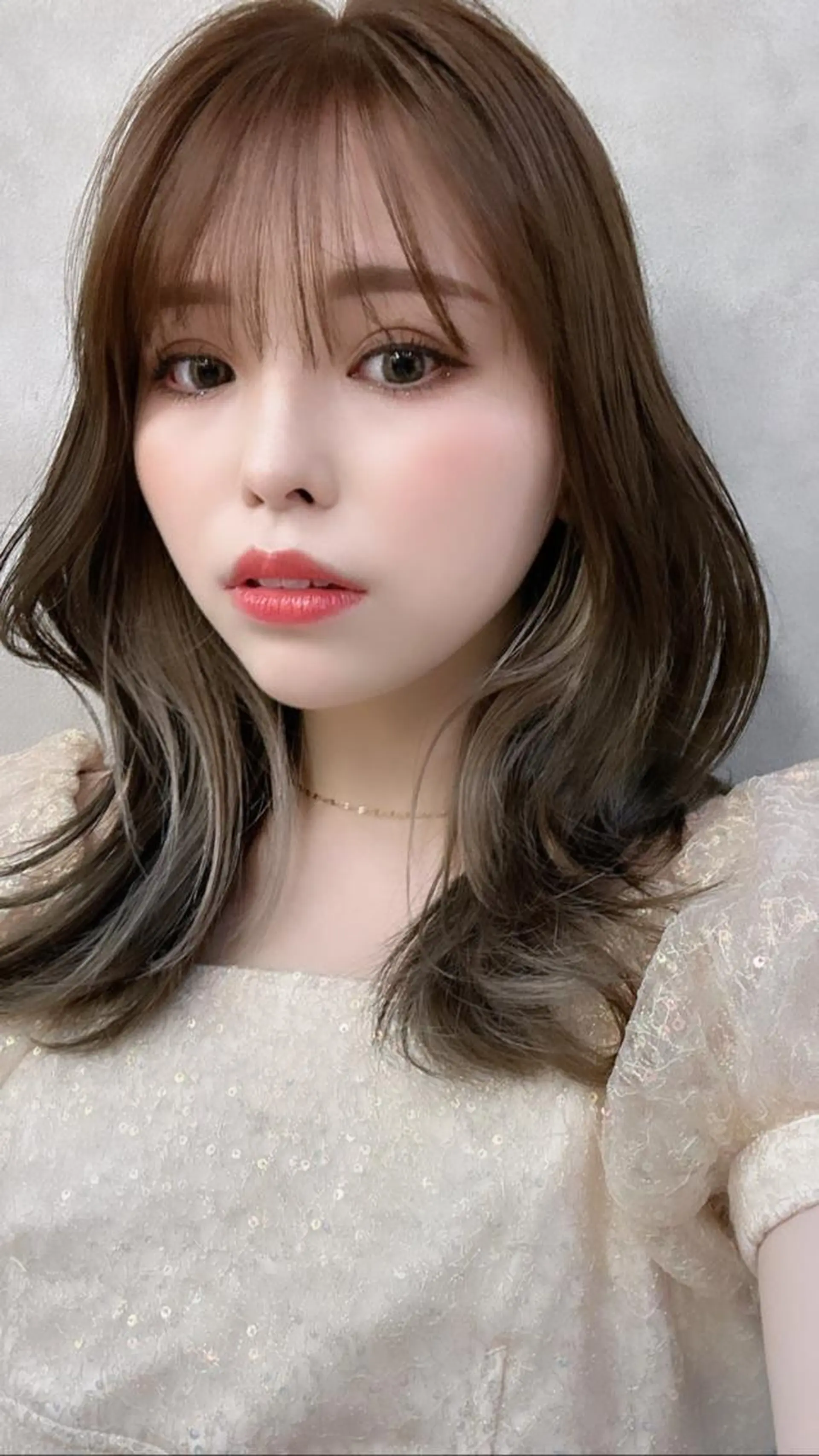 ミディアム 池袋/韓国/レイヤー 髪質改善/村上けいとのヘアスタイル