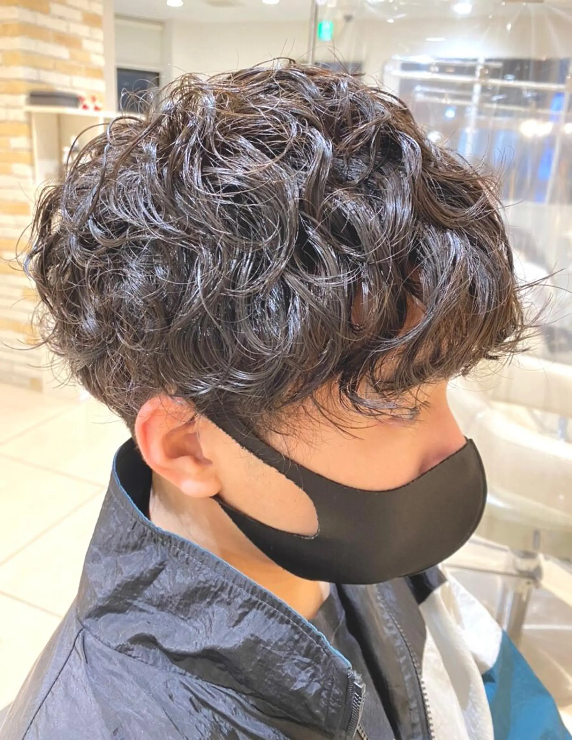 ショート パーマ カット パーマ 低ダメージ施術/ 🐮牛木 史裕🐮のヘアスタイル