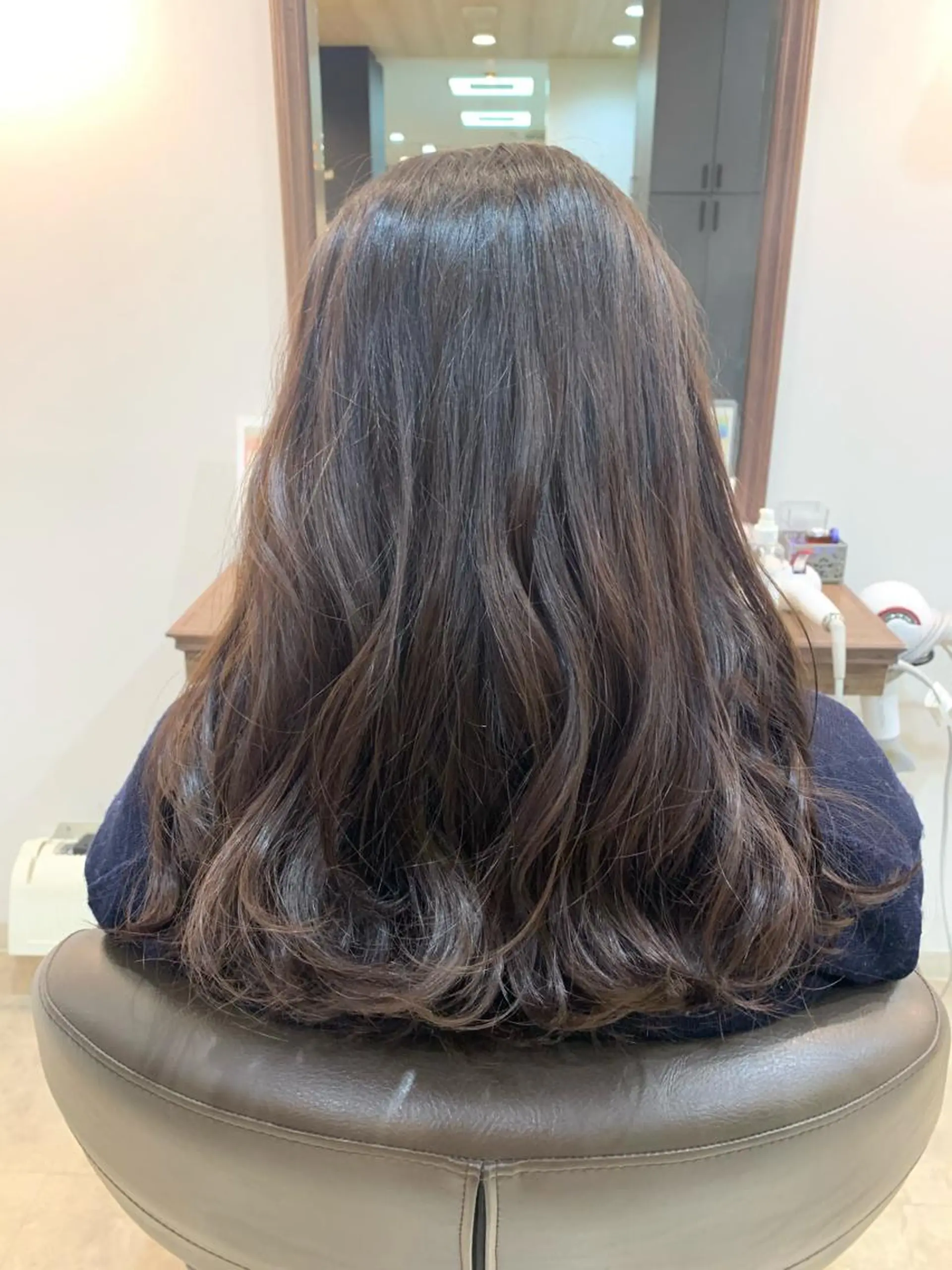 セミロング ヘアアレンジ ecru🕊️堀内 眞帆のヘアスタイル